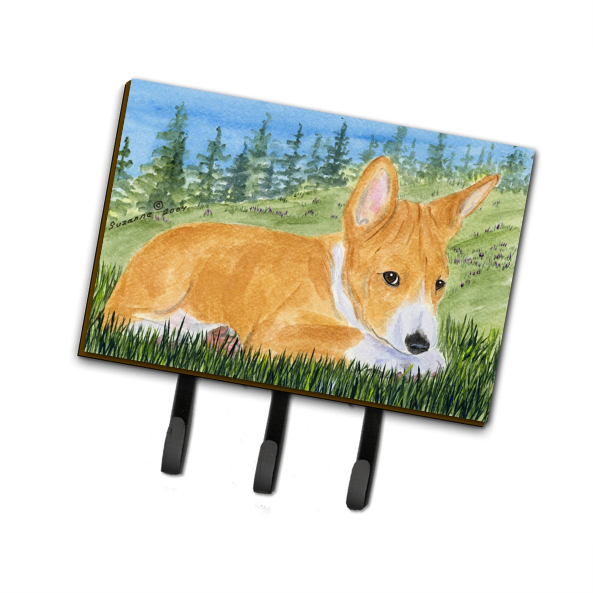 Caroline'S Treasures Ss8016Th68 Basenji Leash Holder Or Key Hook, Large, Multicolor