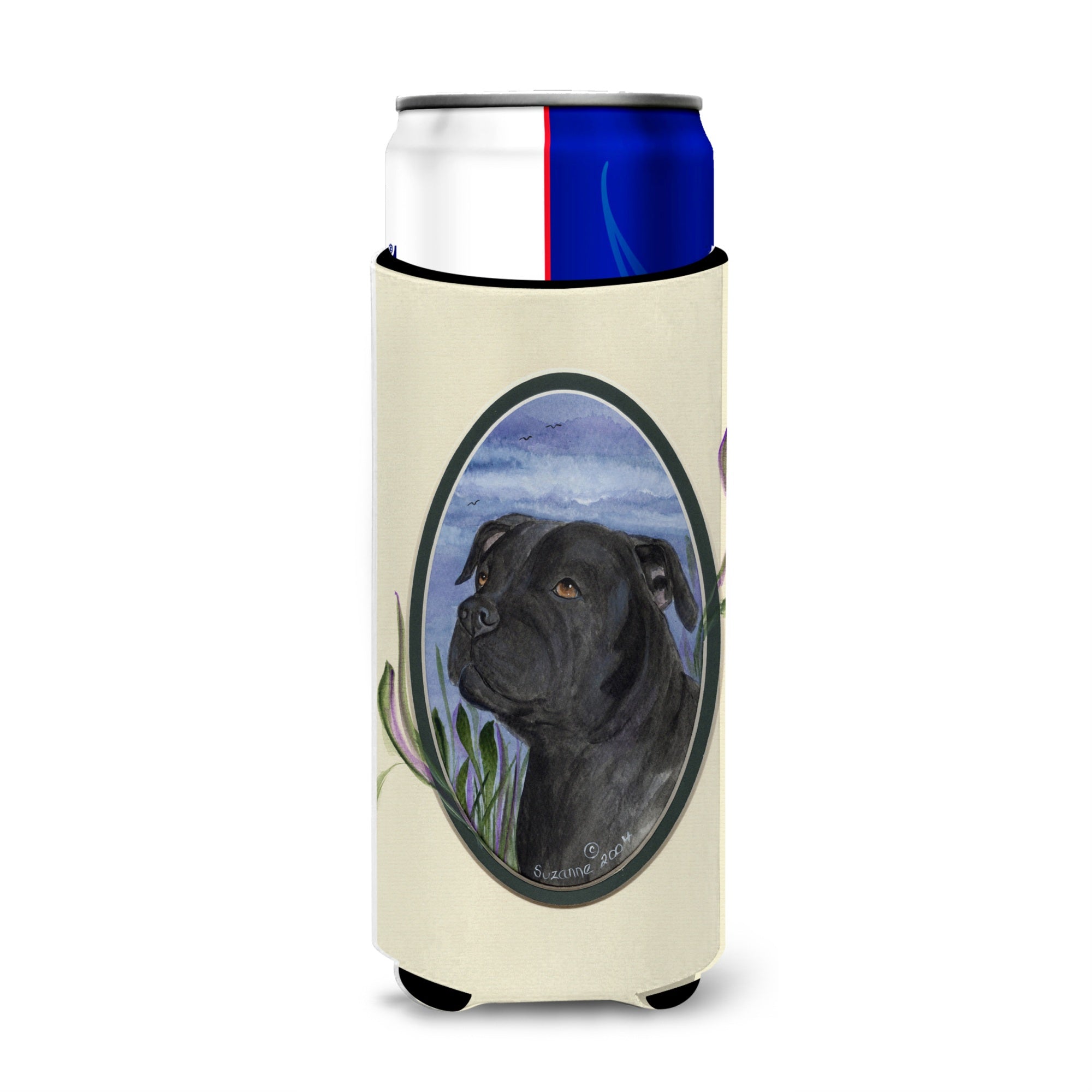 Staffie Ultra Beverage Insulators For Slim Cans Ss8017Muk