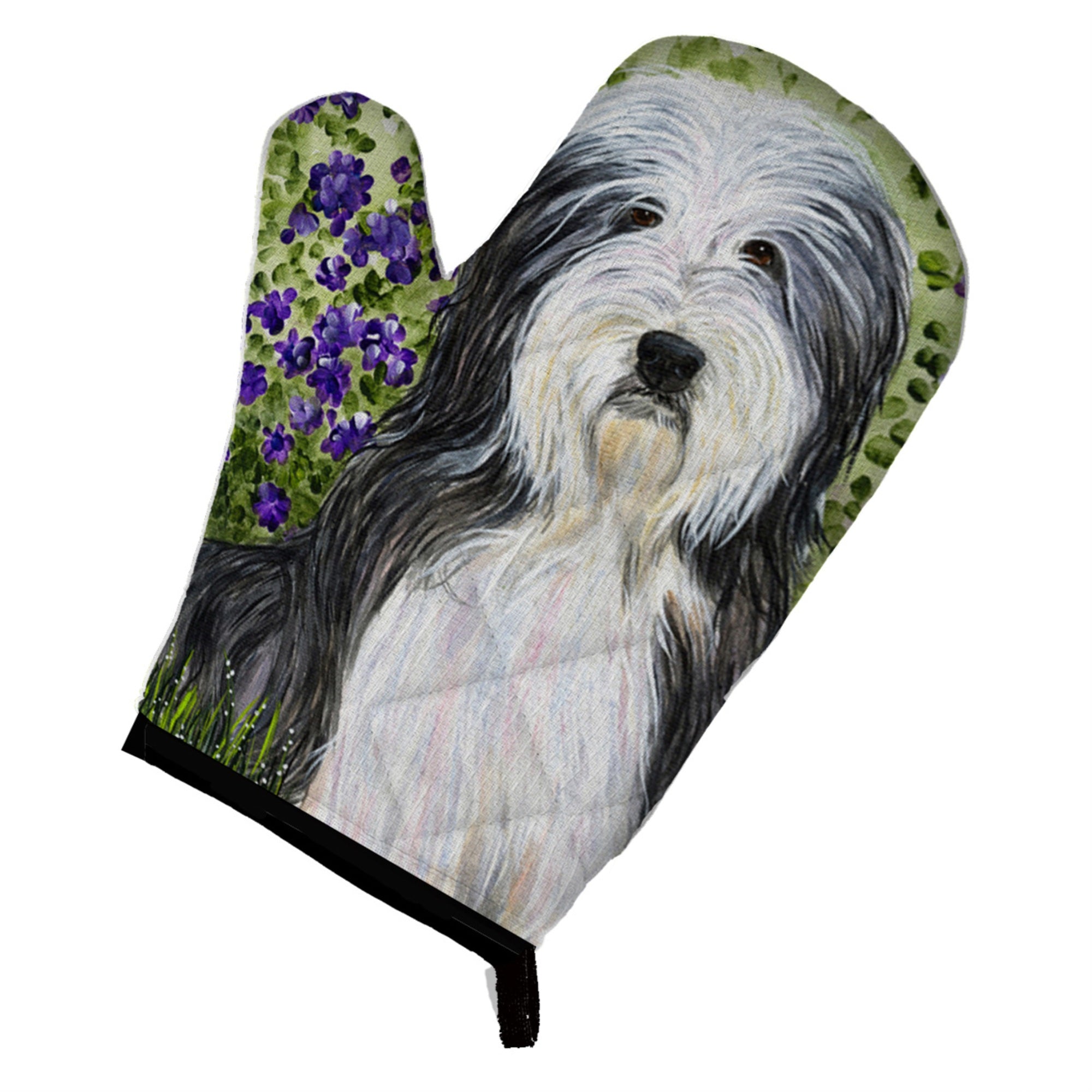 Caroline'S Treasures Ss8022Ovmt Bearded Collie Oven Mitt, 12 By 8.5, Multicolor