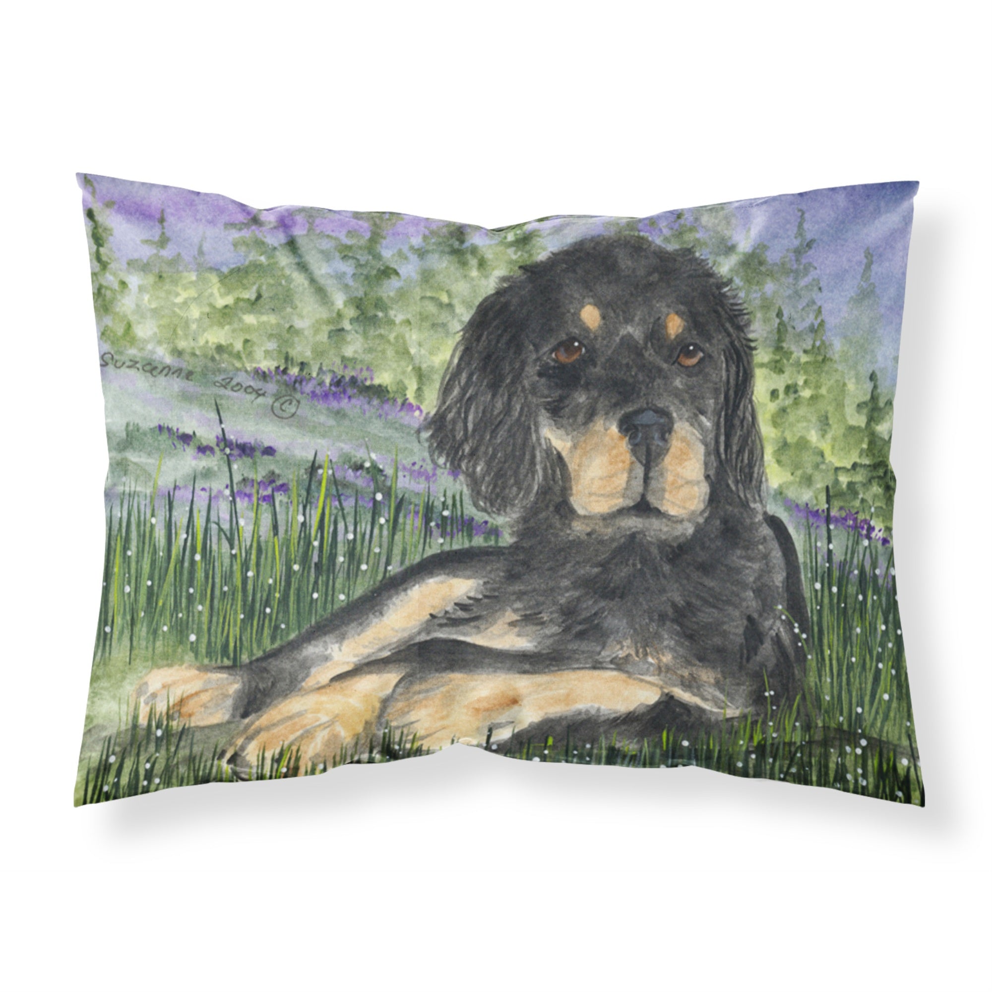Caroline'S Treasures Ss8026Pillowcase Gordon Setter Moisture Wicking Fabric Standard Pillowcase, Large, Multicolor