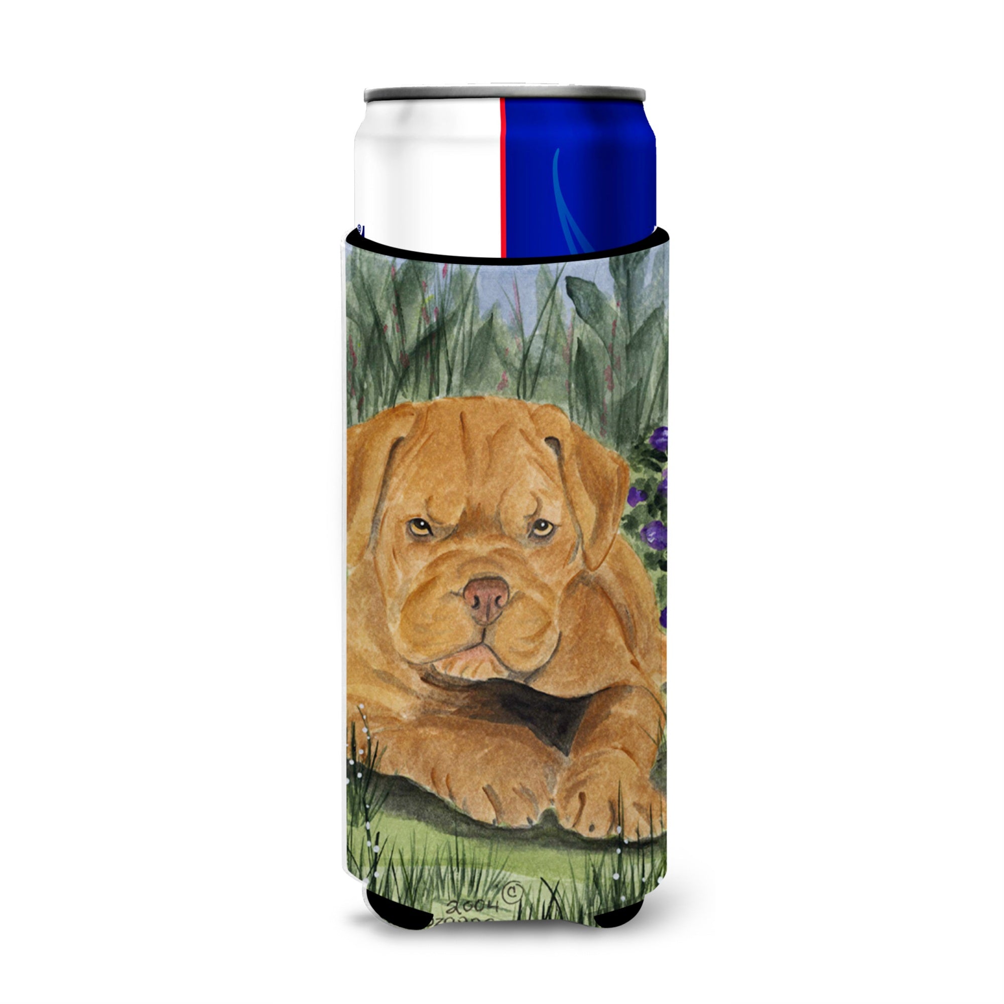 Dogue De Bordeaux Ultra Beverage Insulators For Slim Cans Ss8032Muk