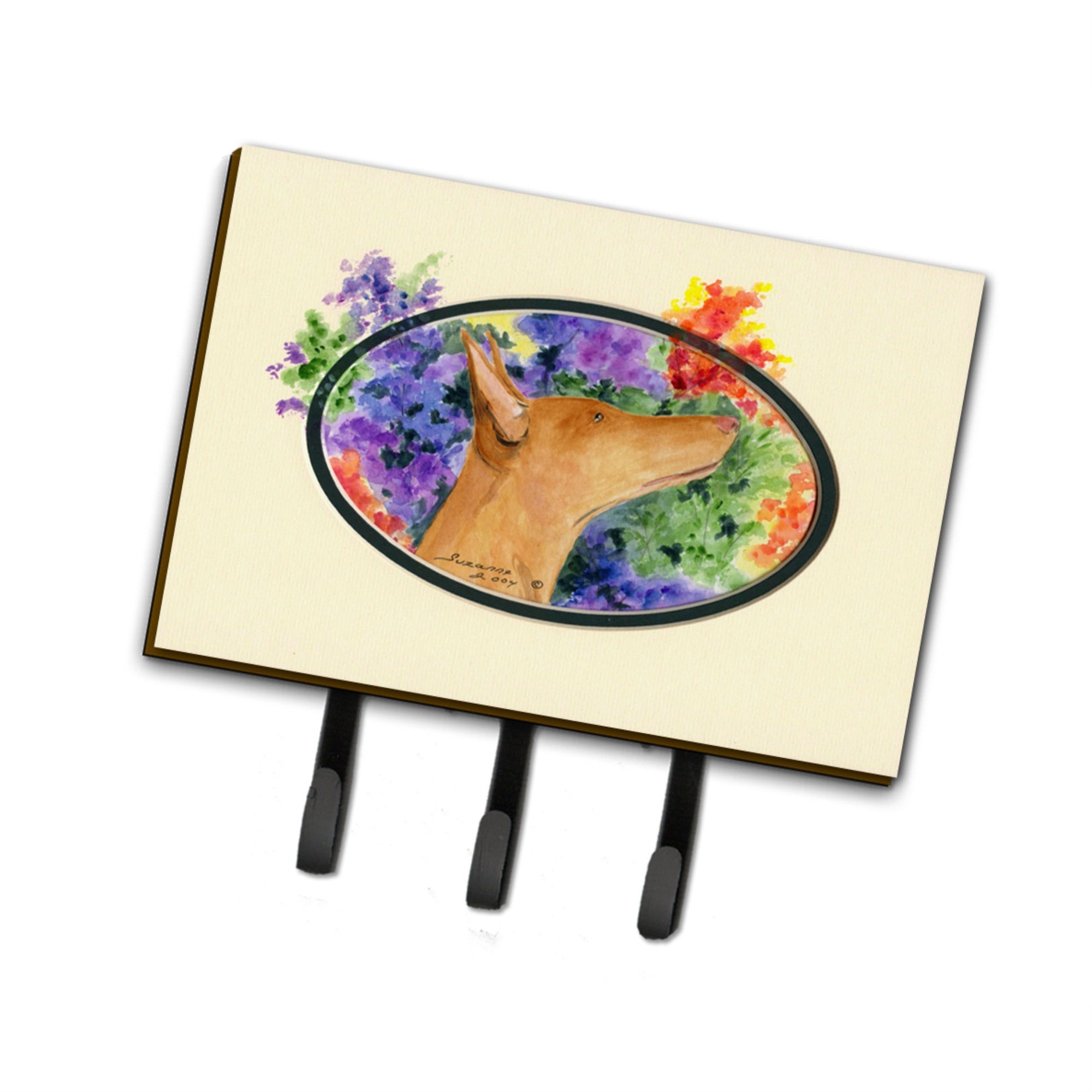 Caroline'S Treasures Ss8041Th68 Pharaoh Hound Leash Holder Or Key Hook, Large, Multicolor