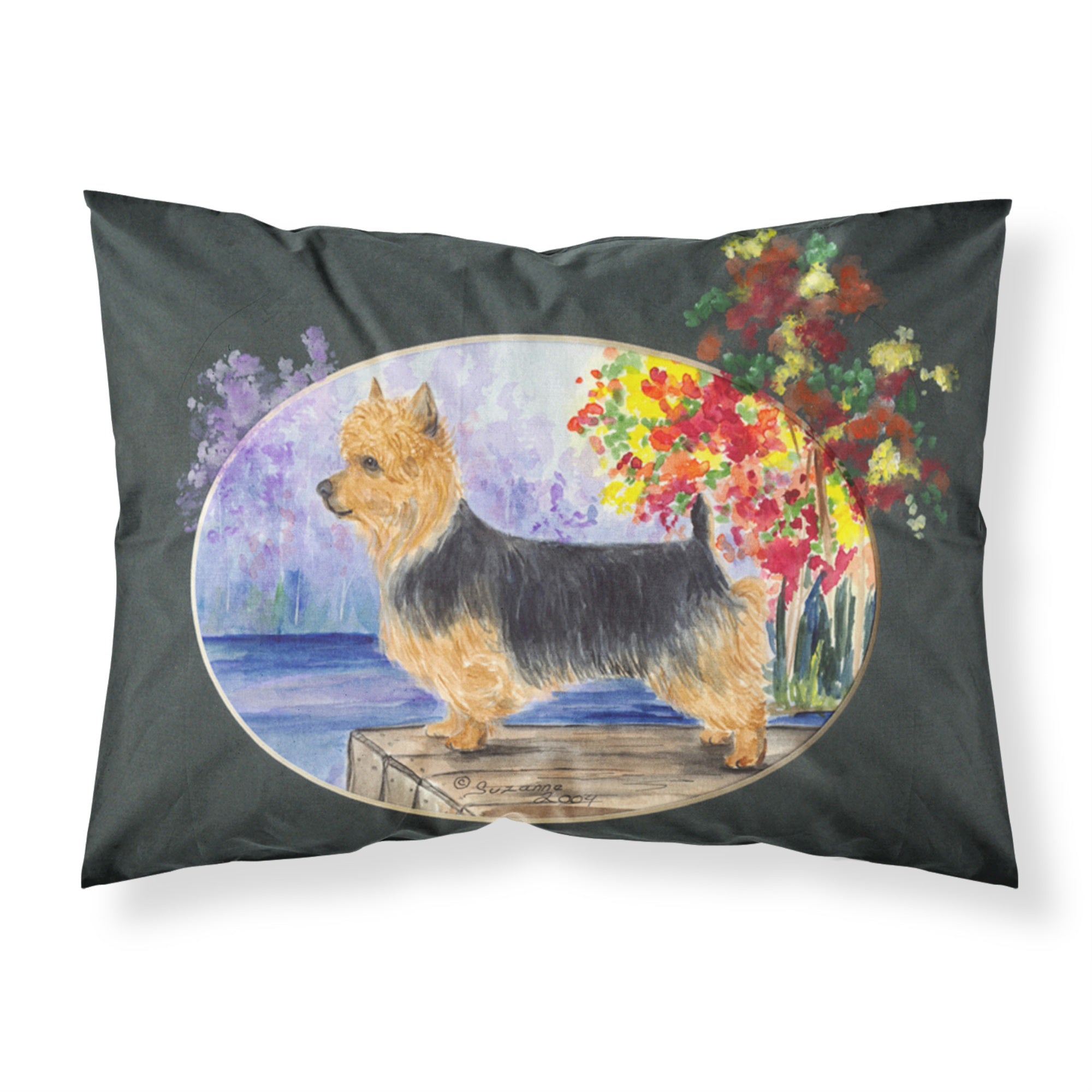 Caroline'S Treasures Ss8046Pillowcase Australian Terrier Moisture Wicking Fabric Standard Pillowcase, Large, Multicolor