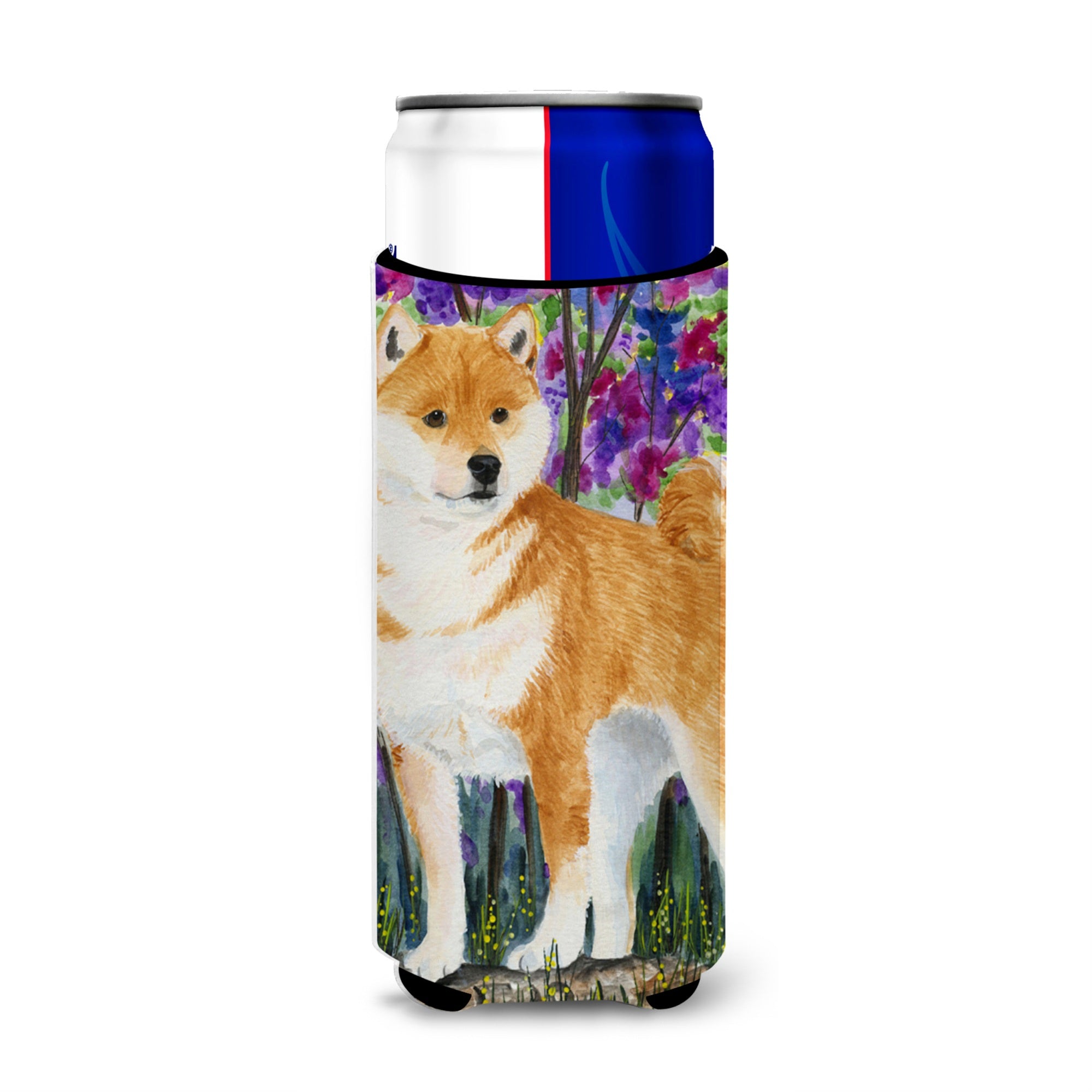 Shiba Inu Ultra Beverage Insulators For Slim Cans Ss8061Muk