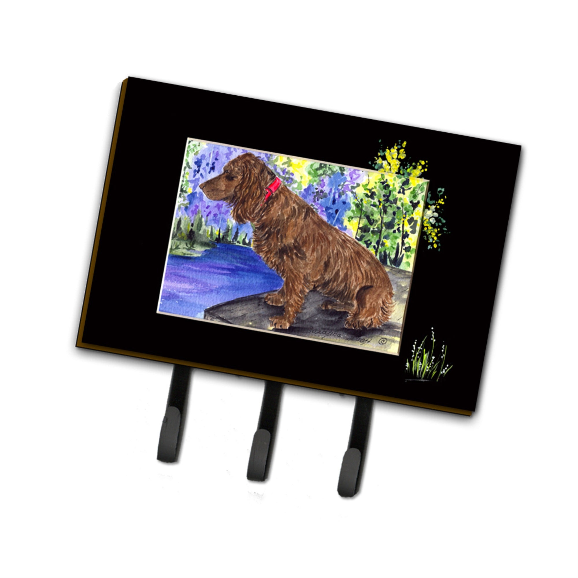 Caroline'S Treasures Ss8065Th68 Boykin Spaniel Leash Holder Or Key Hook, Large, Multicolor