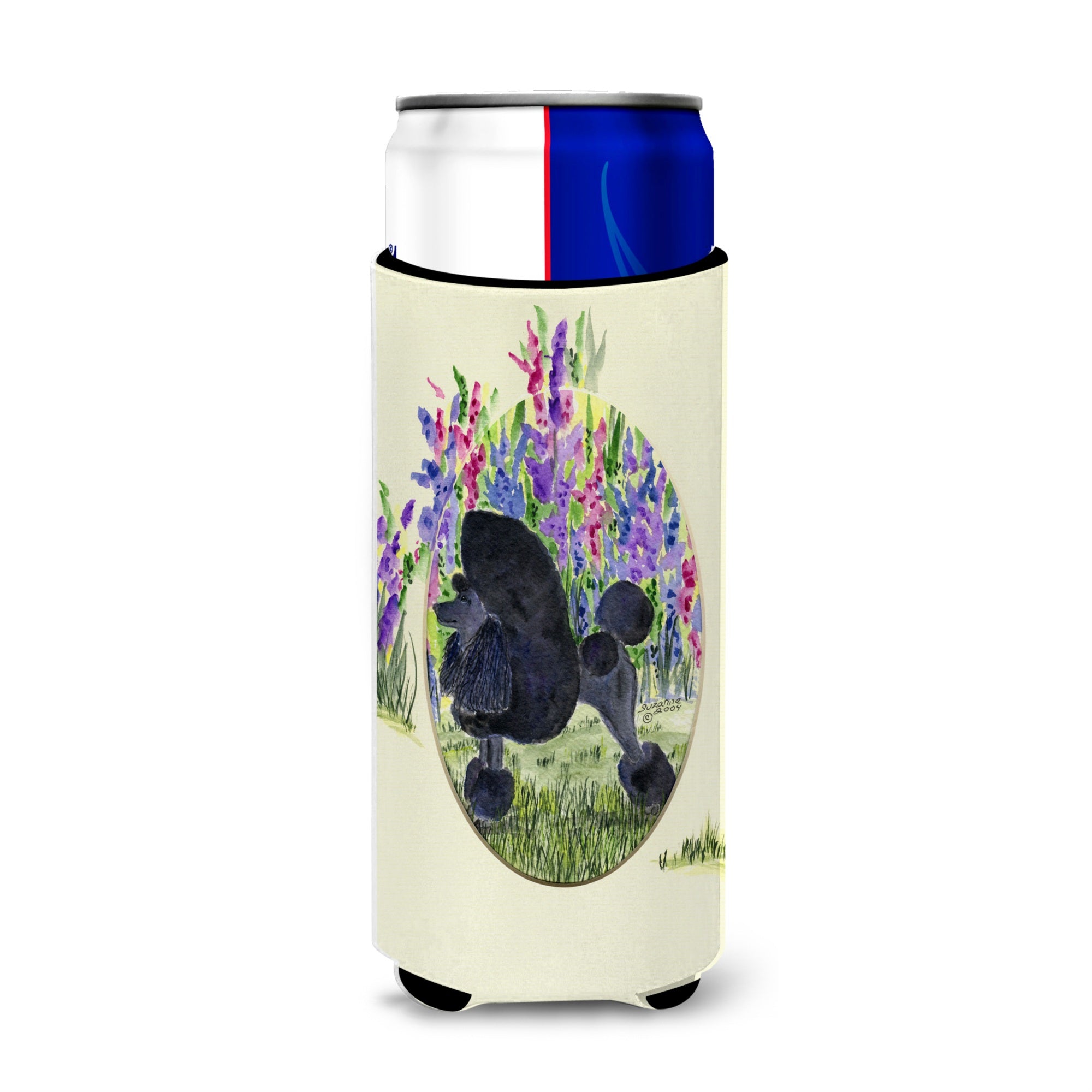 Poodle Ultra Beverage Insulators For Slim Cans Ss8077Muk