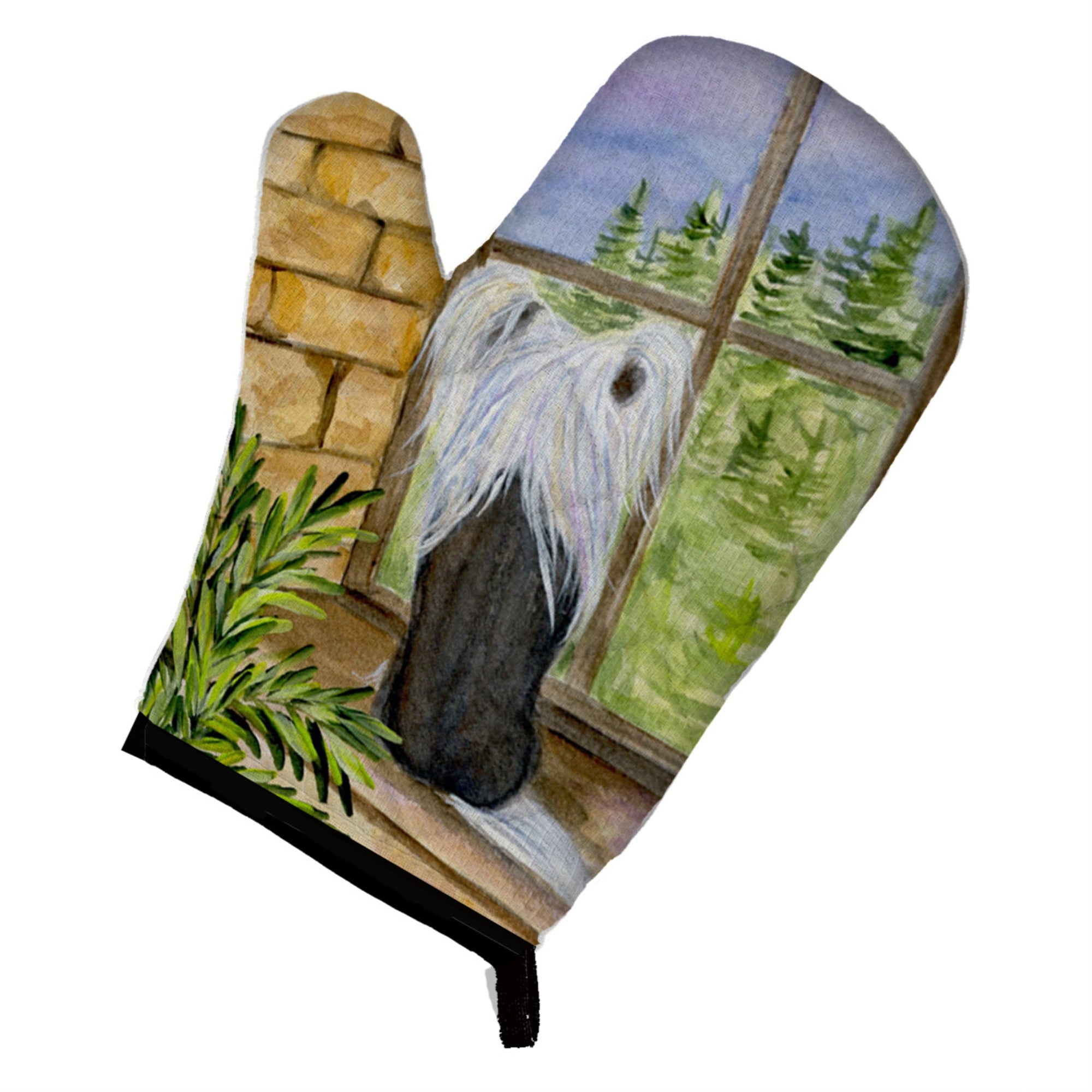 Caroline'S Treasures Ss8121Ovmt Chinese Crested Oven Mitt, 12 By 8.5, Multicolor
