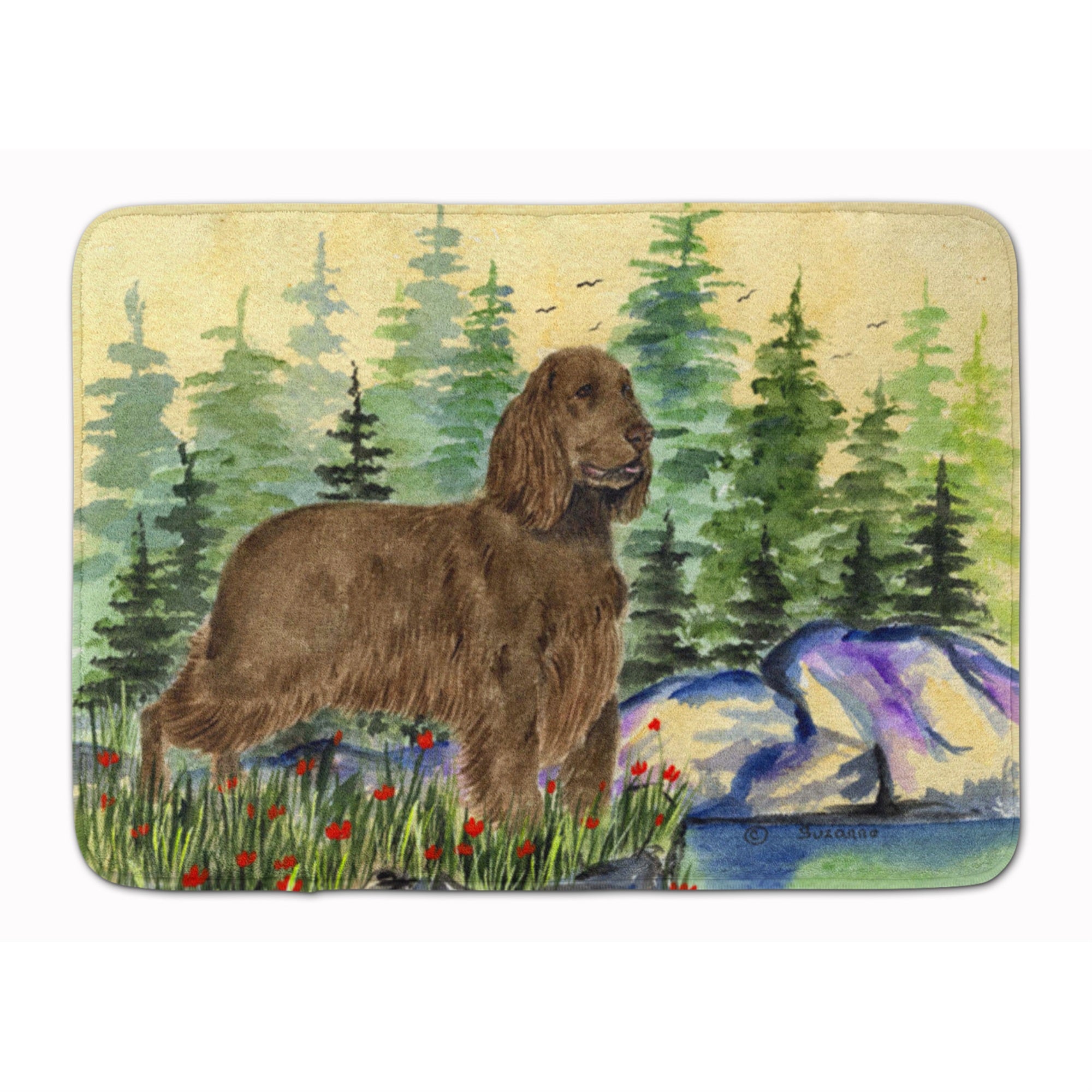 Caroline'S Treasures Field Spaniel Floor Mat, 19 X 27, Multicolor