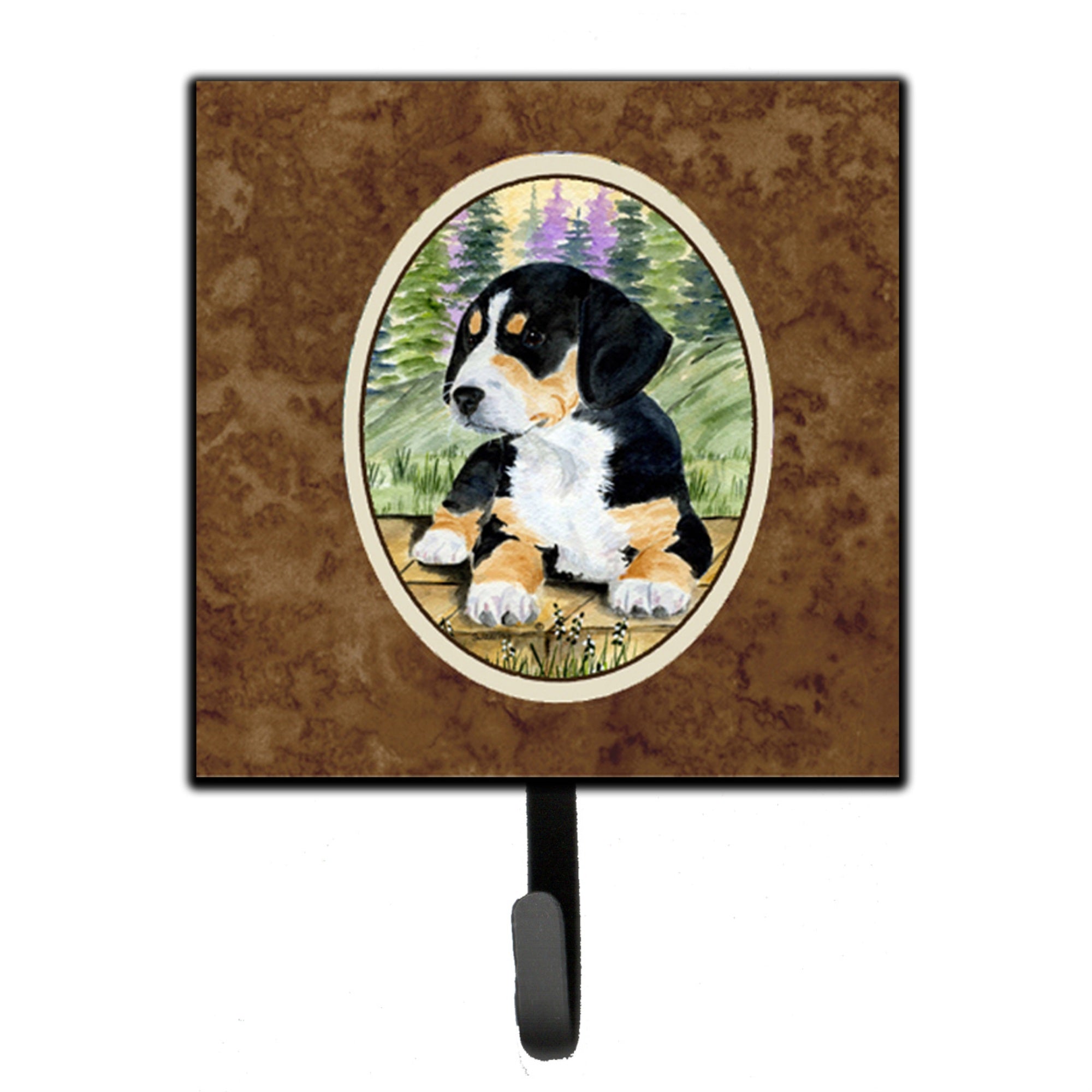 Caroline'S Treasures Ss8132Sh4 Entlebucher Mountain Dog Leash Holder Or Key Hook, Small, Multicolor