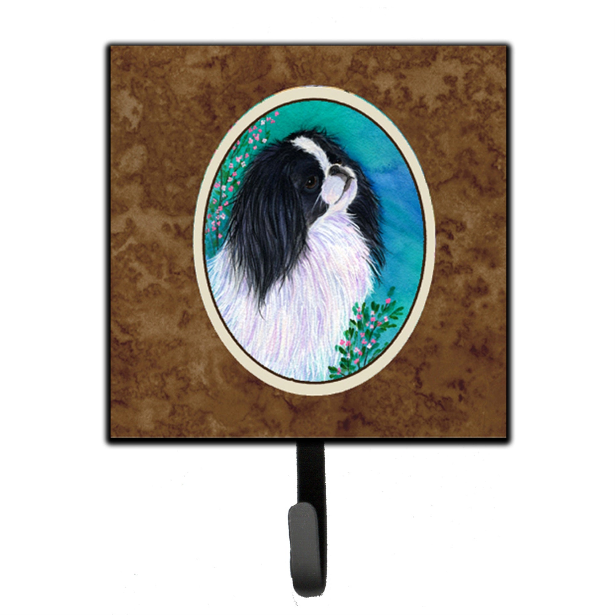 Caroline'S Treasures Ss8134Sh4 Japanese Chin Leash Holder Or Key Hook, Small, Multicolor