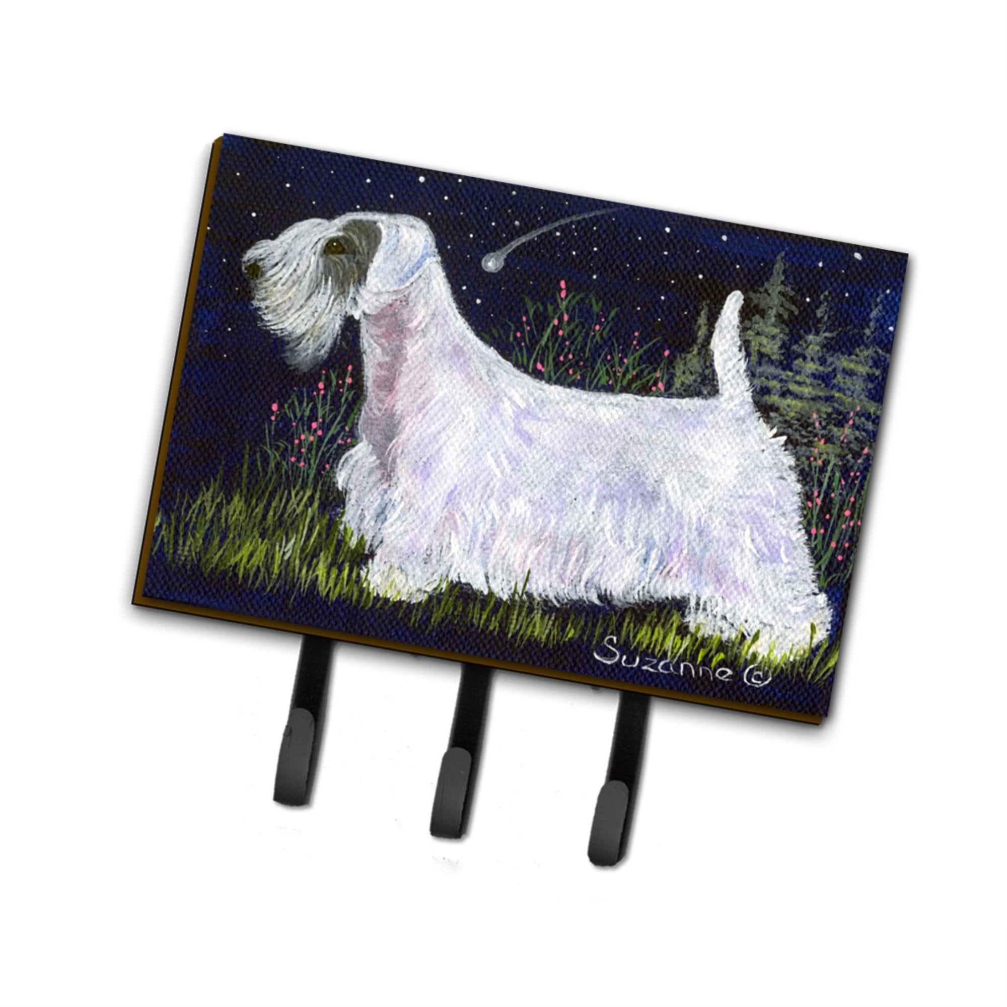 Caroline'S Treasures Ss8145Th68 Sealyham Terrier Leash Holder Or Key Hook, Large, Multicolor