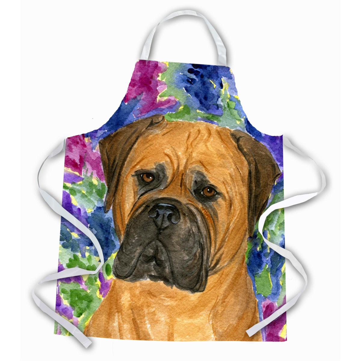 Caroline'S Treasures Ss8155Apron Bullmastiff Apron, Large, Multicolor