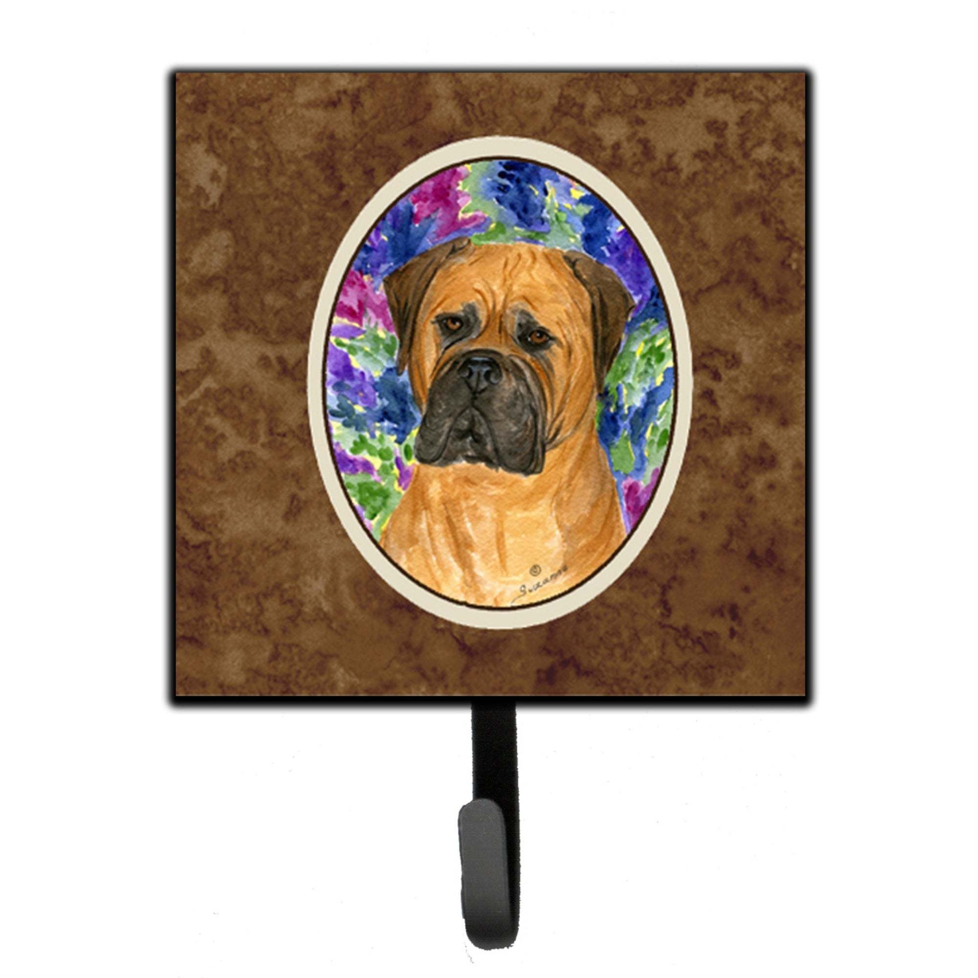 Caroline'S Treasures Ss8155Sh4 Bullmastiff Leash Holder Or Key Hook, Small, Multicolor