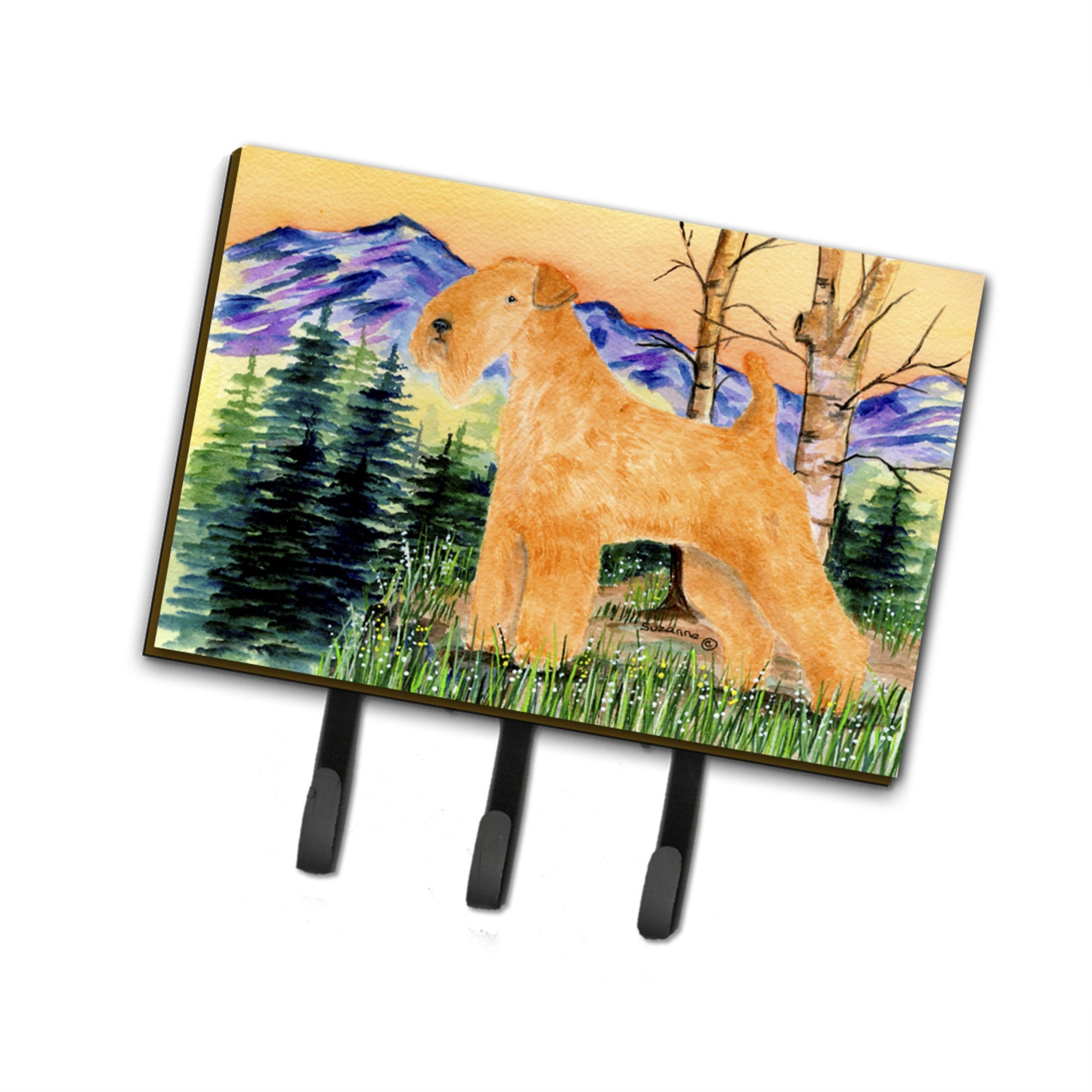 Caroline'S Treasures Ss8168Th68 Lakeland Terrier Leash Holder Or Key Hook, Large, Multicolor