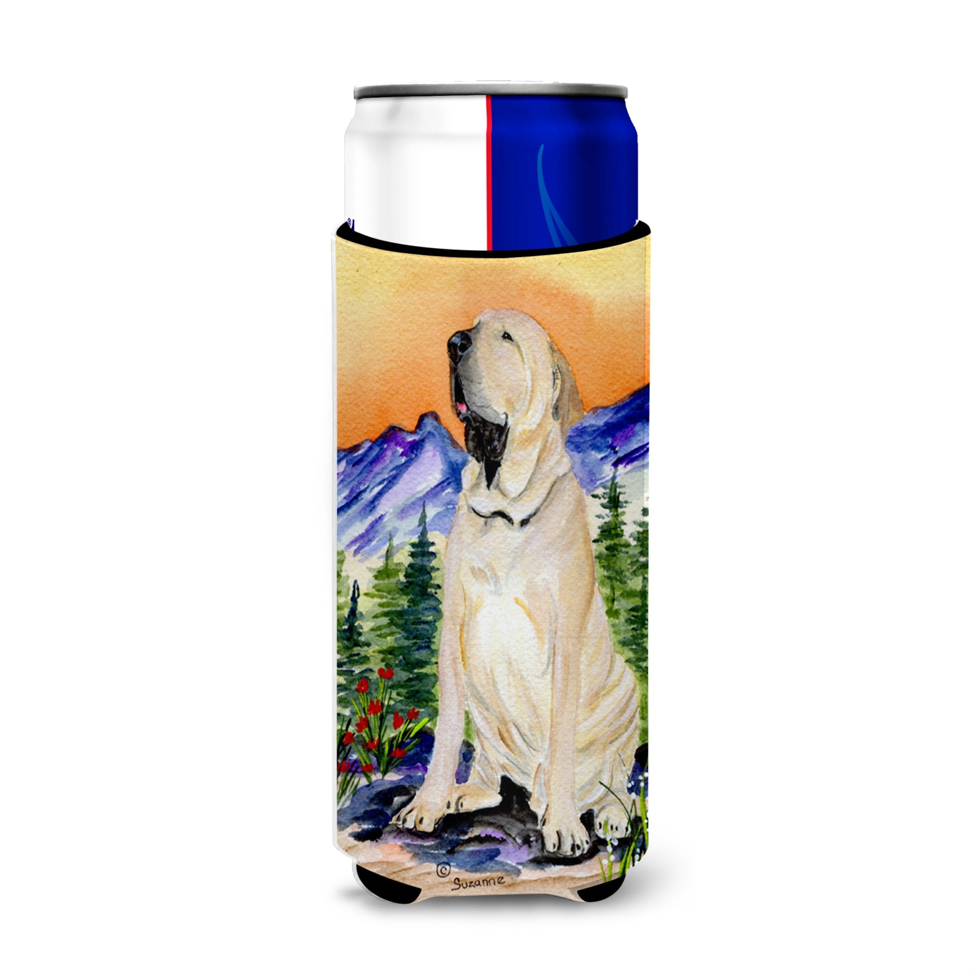 Brazilian Mastiff  / Fila Brasileiro Ultra Beverage Insulators For Slim Cans Ss8169Muk