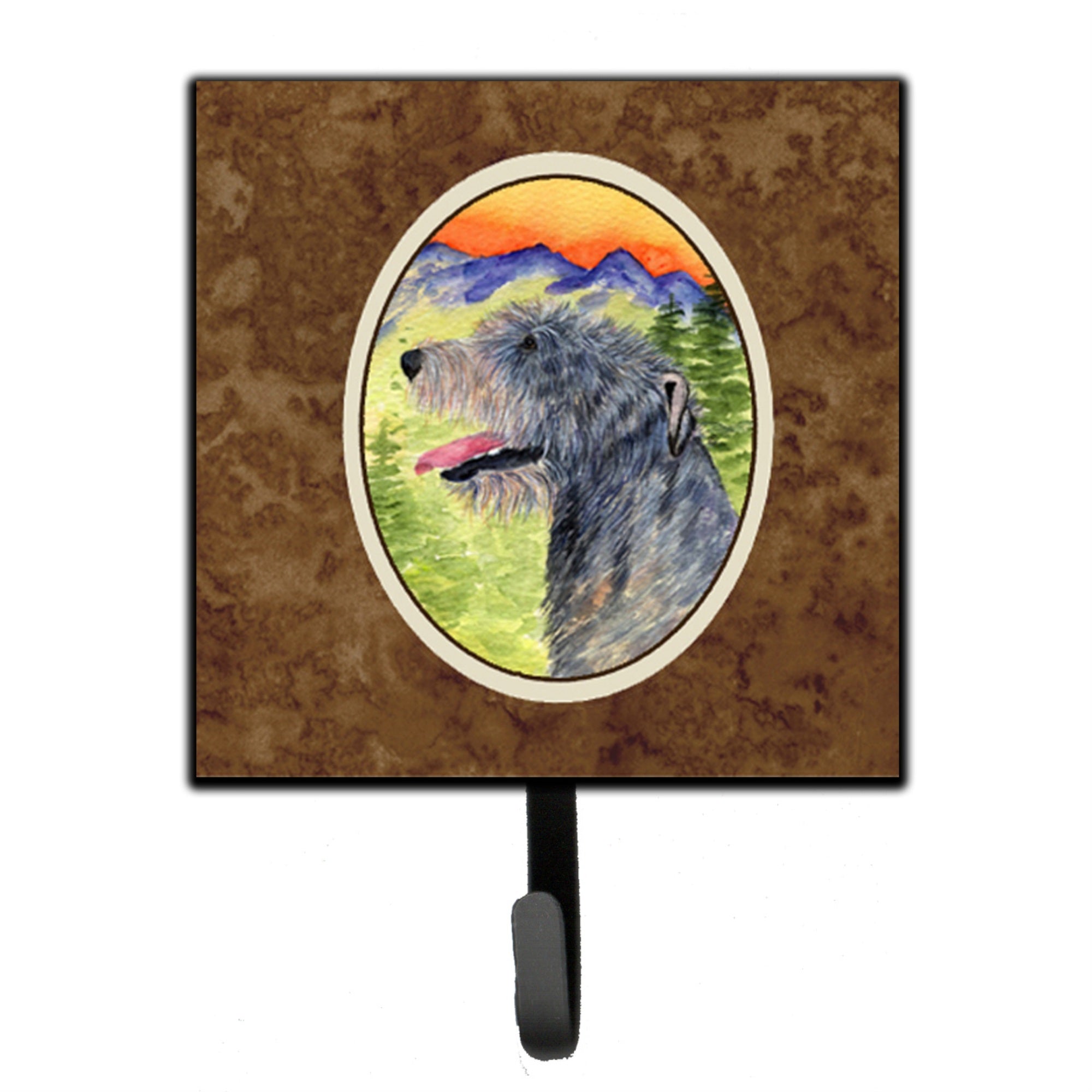 Caroline'S Treasures Ss8209Sh4 Irish Wolfhound Leash Holder Or Key Hook, Small, Multicolor