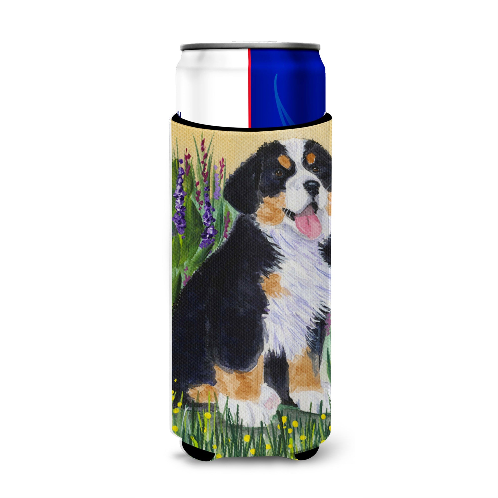 Bernese Mountain Dog Ultra Beverage Insulators For Slim Cans Ss8215Muk
