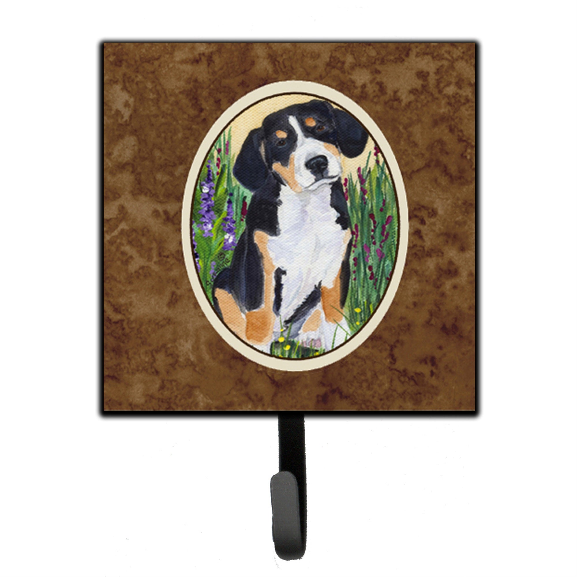 Caroline'S Treasures Ss8216Sh4 Entlebucher Mountain Dog Leash Holder Or Key Hook, Small, Multicolor