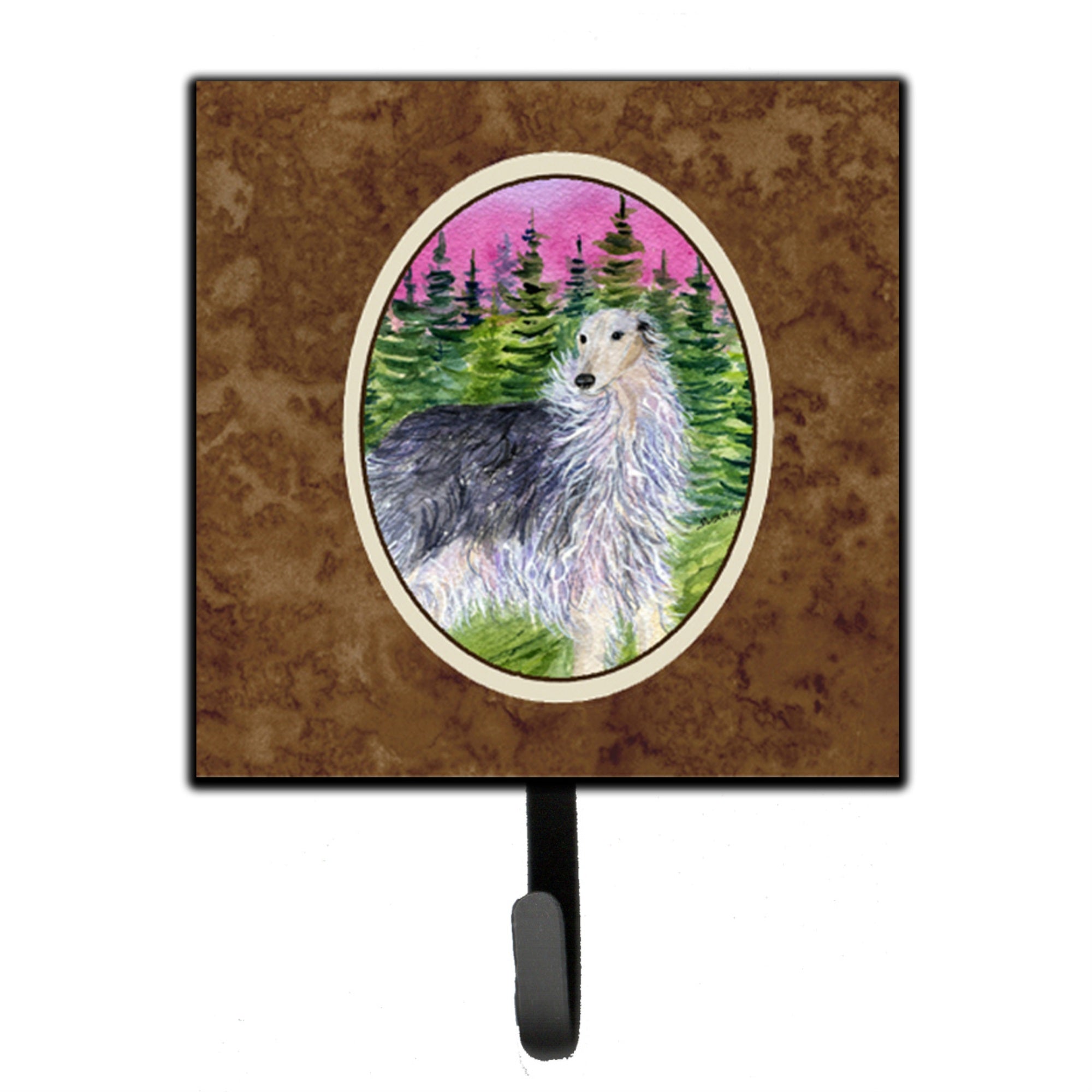 Caroline'S Treasures Ss8227Sh4 Borzoi Leash Holder Or Key Hook, Small, Multicolor