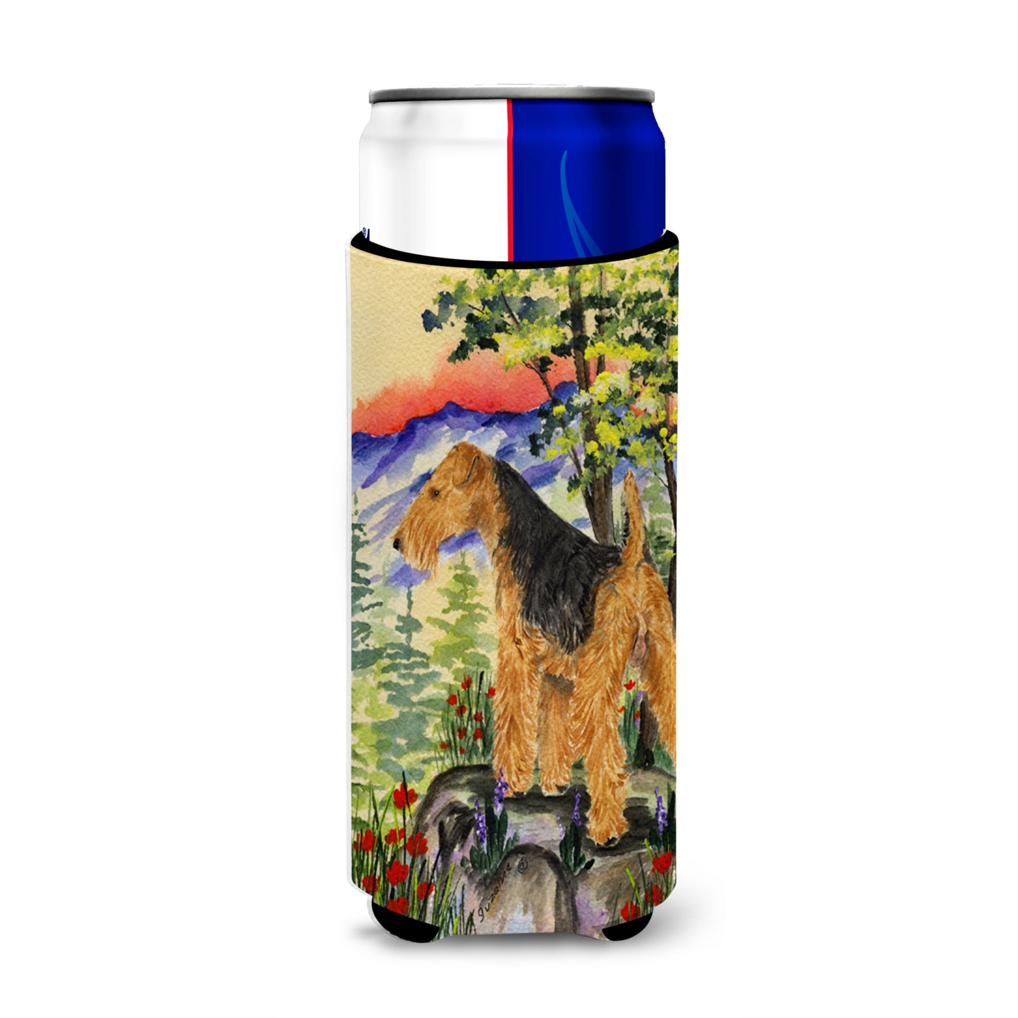 Lakeland Terrier Ultra Beverage Insulators For Slim Cans Ss8228Muk