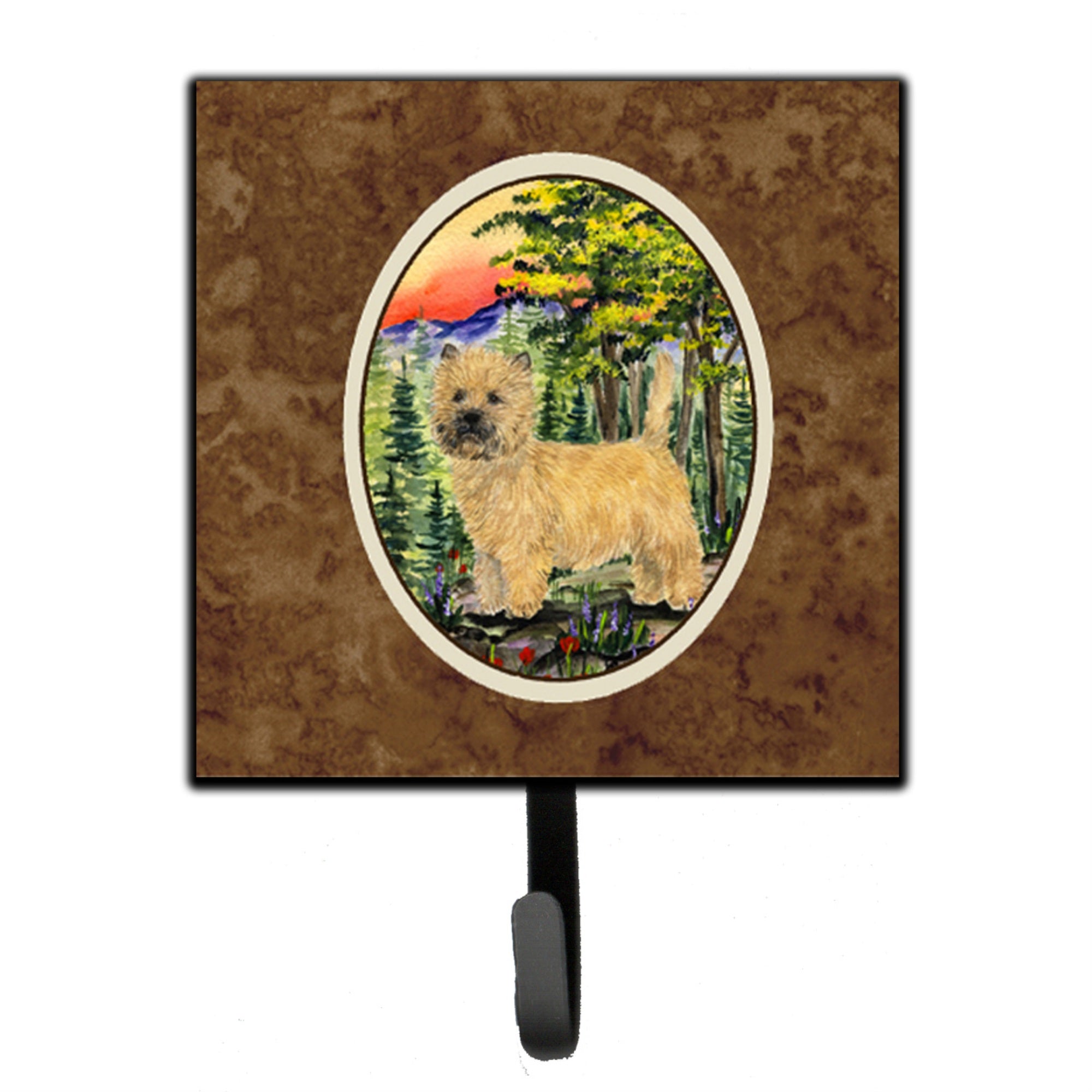 Caroline'S Treasures Ss8229Sh4 Cairn Terrier Leash Holder Or Key Hook, Small, Multicolor