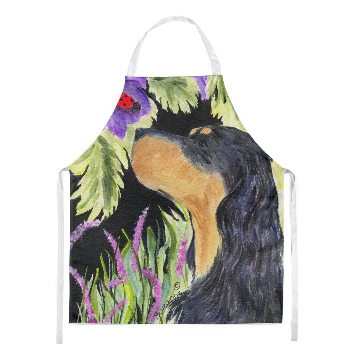 Caroline'S Treasures Ss8250Apron Gordon Setter Apron, Large, Multicolor