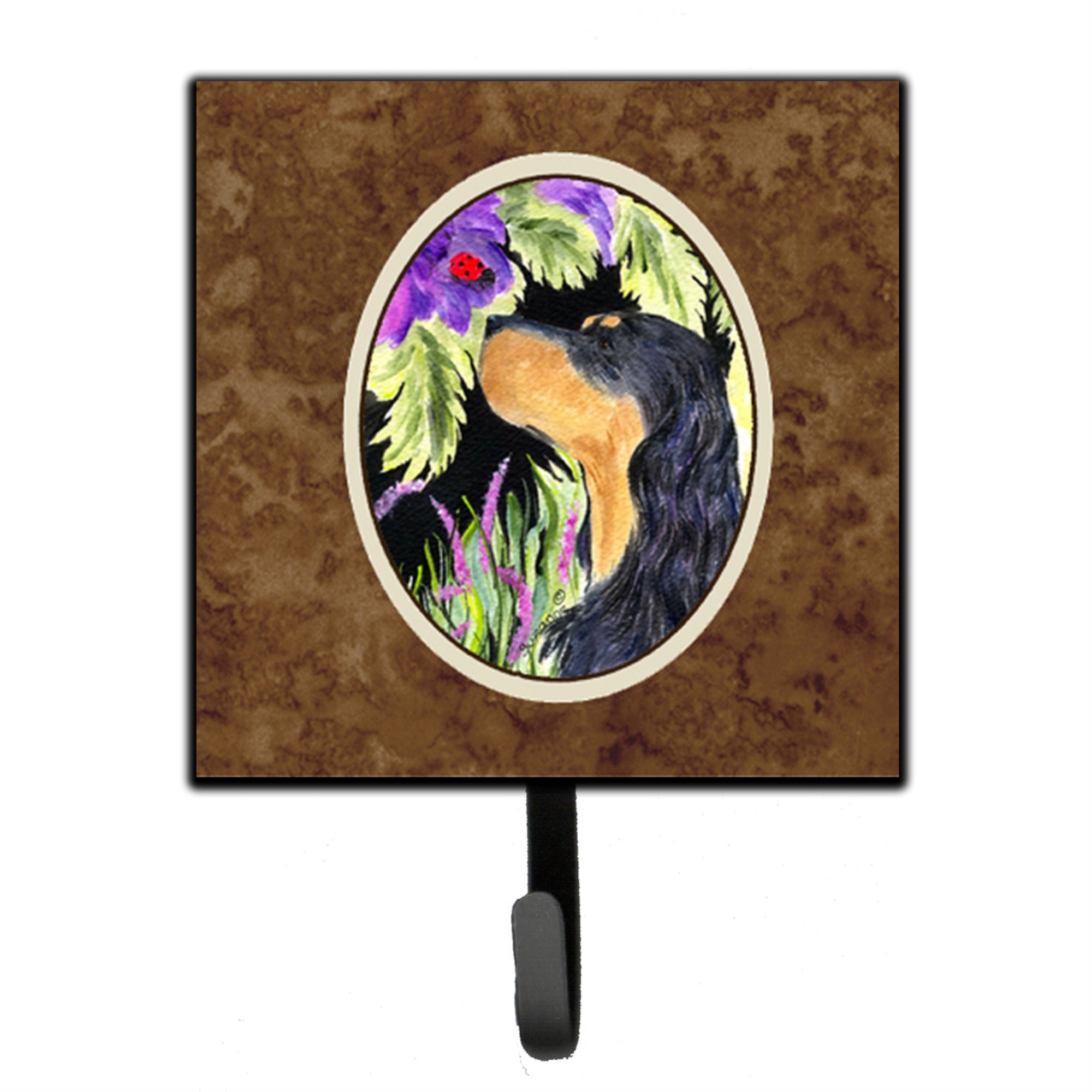 Caroline'S Treasures Ss8250Sh4 Gordon Setter Leash Holder Or Key Hook, Small, Multicolor
