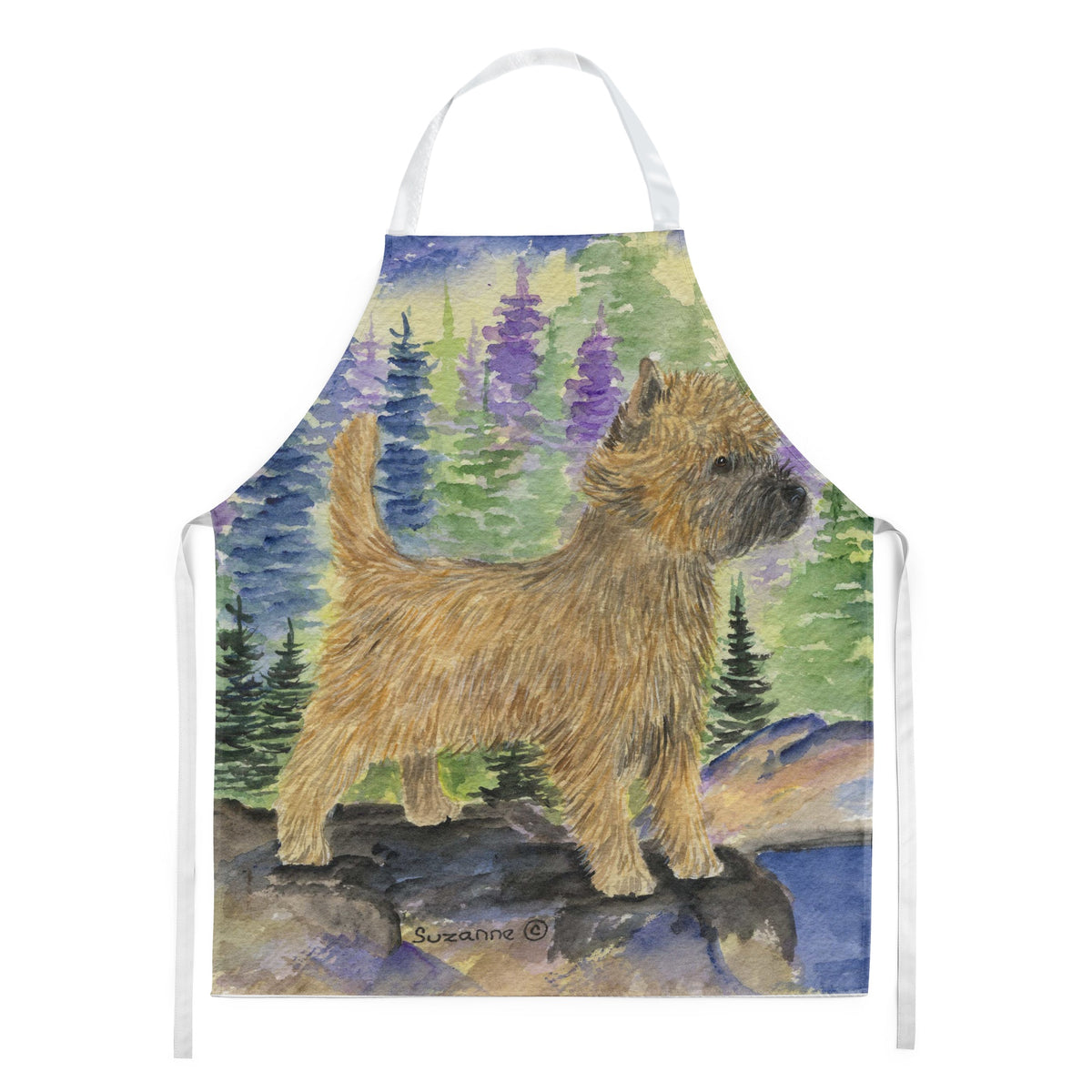 Caroline'S Treasures Ss8255Apron Cairn Terrier Apron, Large, Multicolor