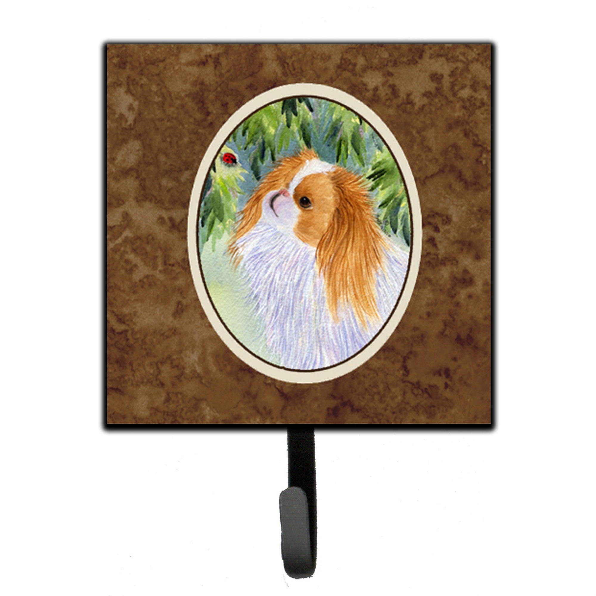 Caroline'S Treasures Ss8260Sh4 Japanese Chin Leash Holder Or Key Hook, Small, Multicolor