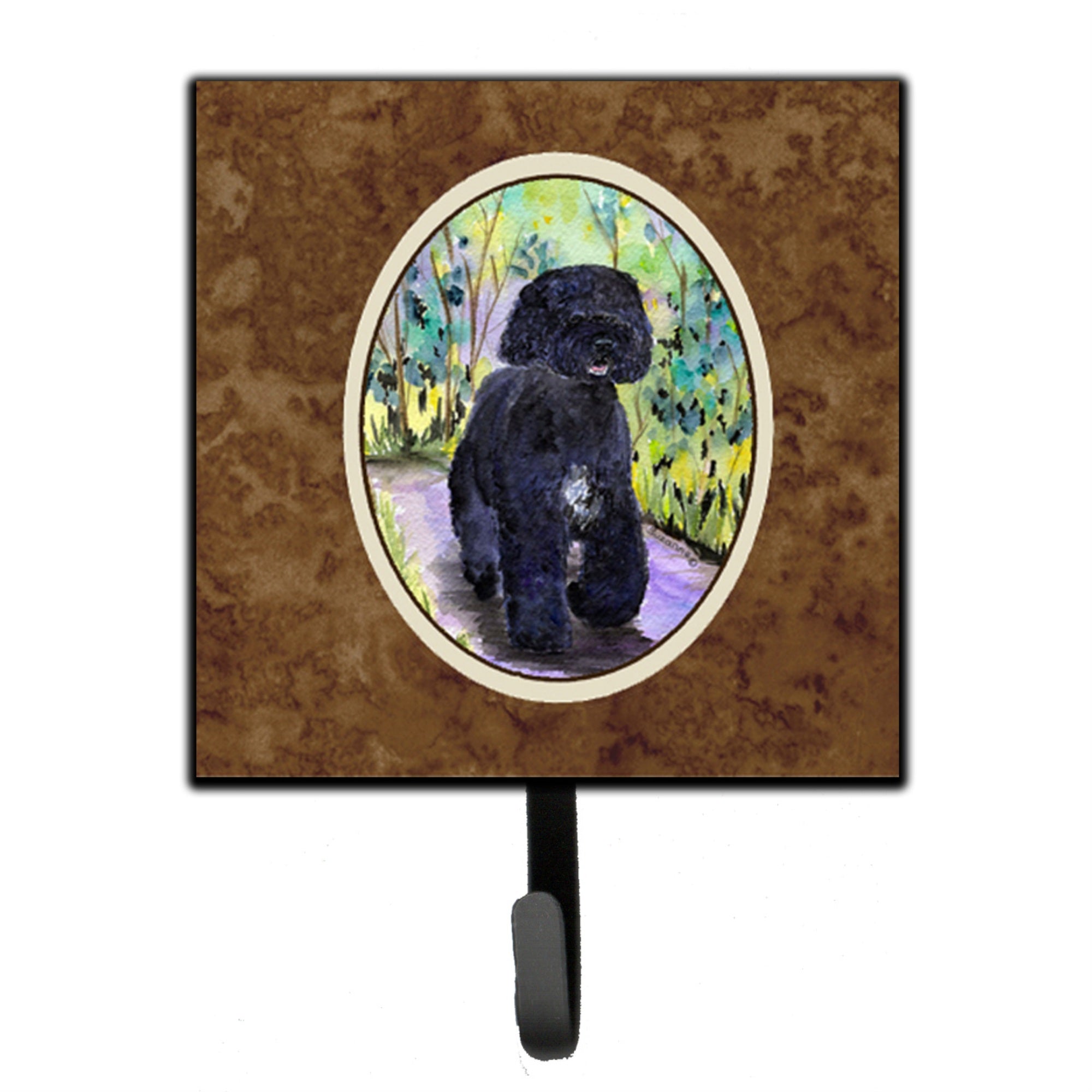 Caroline'S Treasures Ss8264Sh4 Portuguese Water Dog Leash Holder Or Key Hook, Small, Multicolor