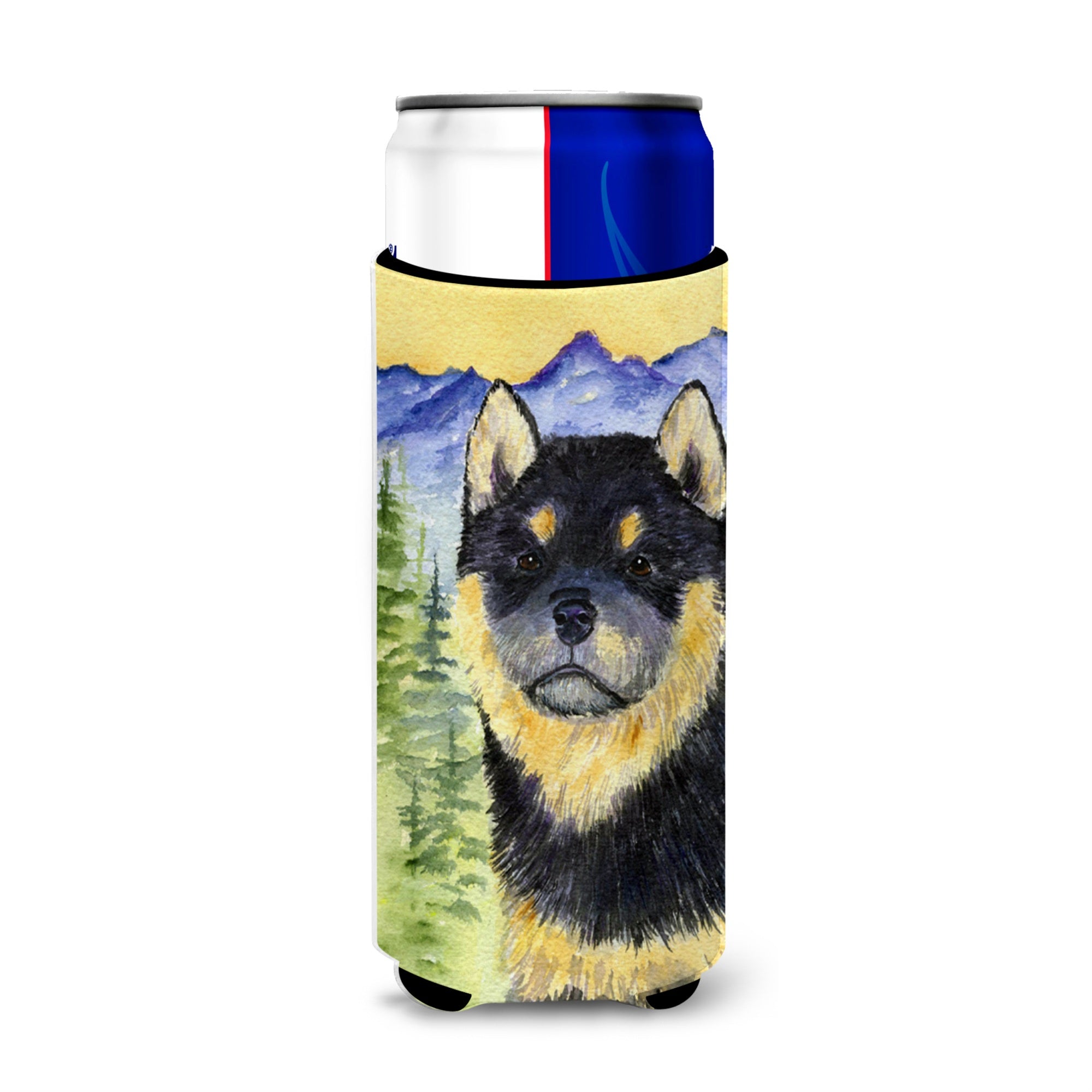 Shiba Inu Ultra Beverage Insulators For Slim Cans Ss8274Muk