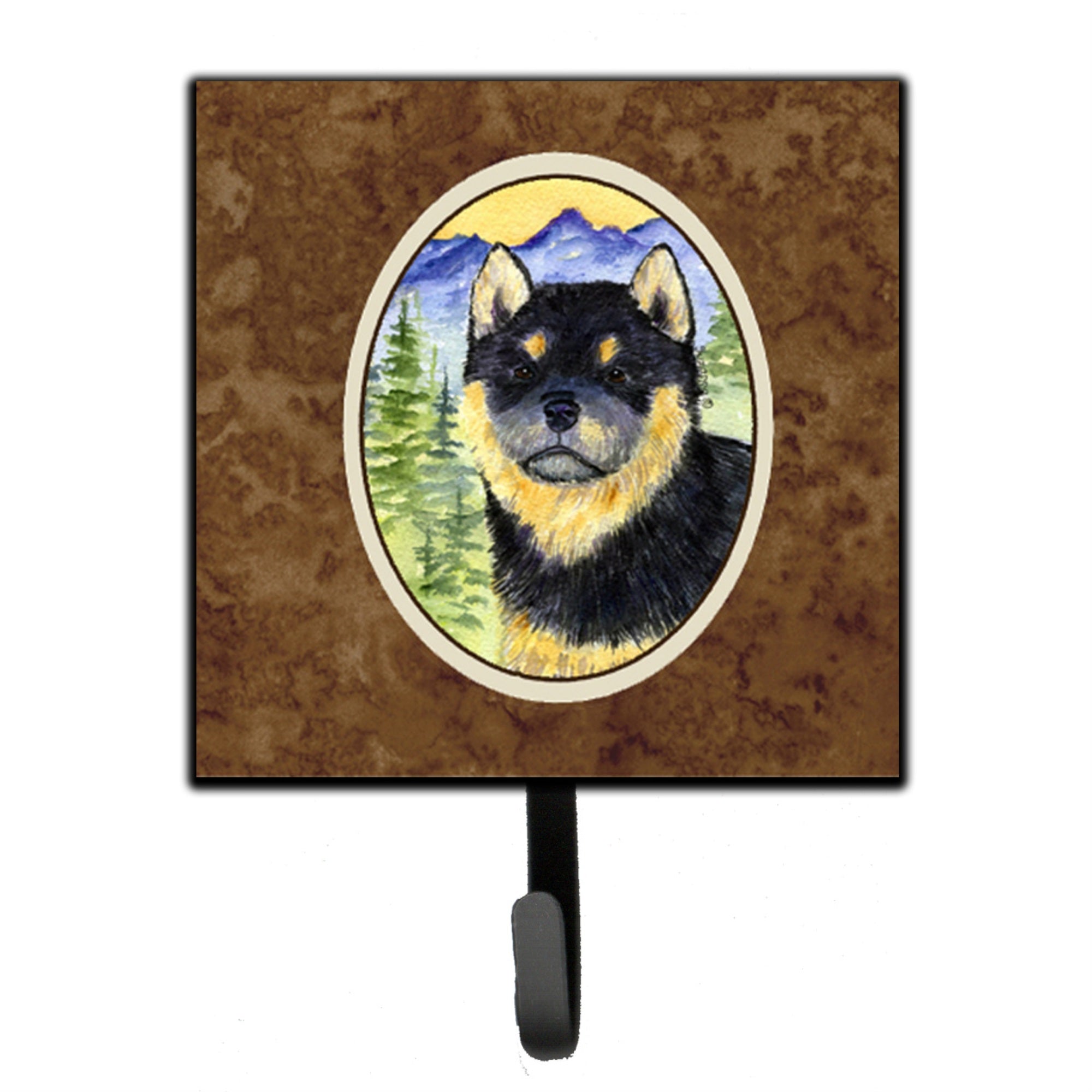 Caroline'S Treasures Ss8274Sh4 Shiba Inu Leash Holder Or Key Hook, Small, Multicolor