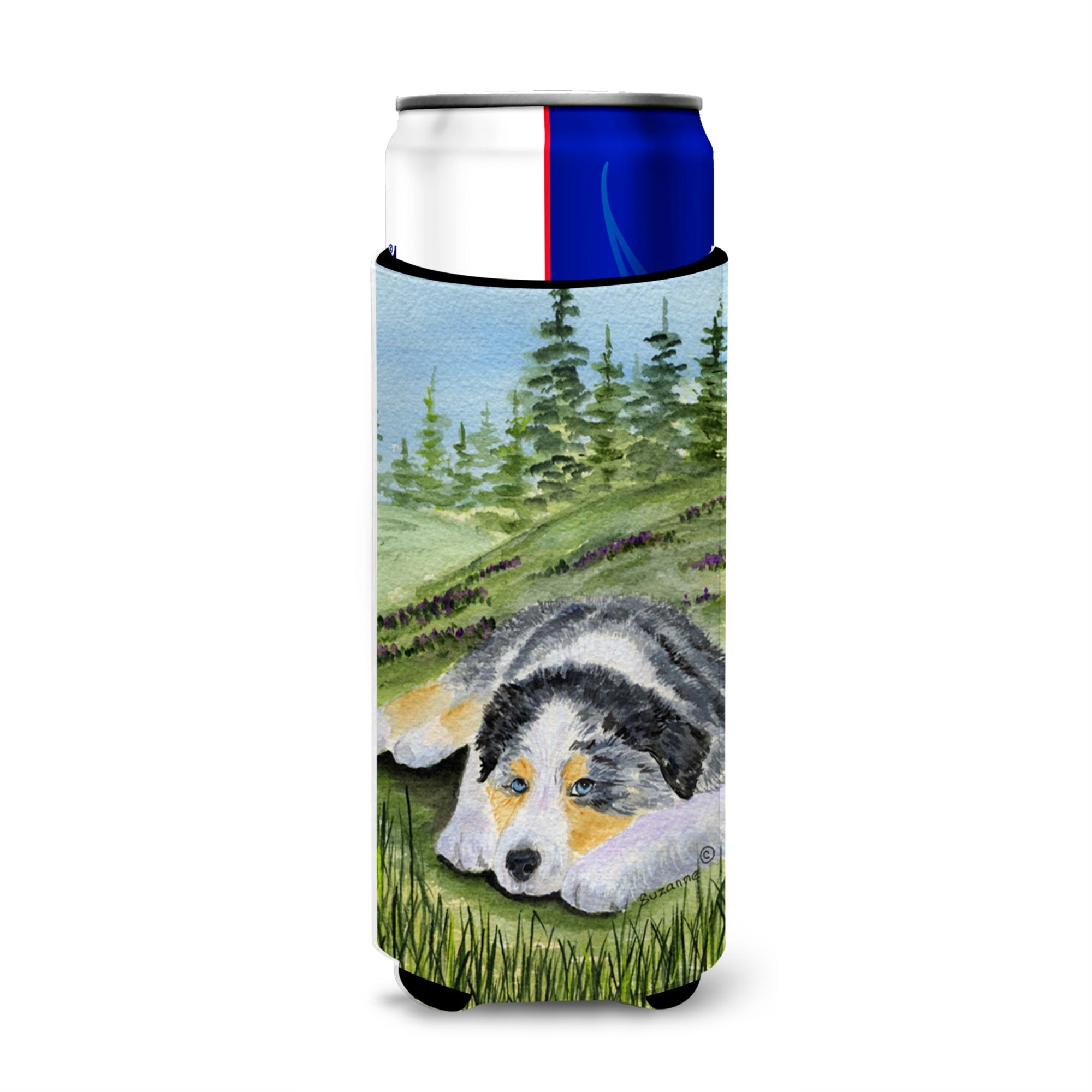 Australian Shepherd Ultra Beverage Insulators For Slim Cans Ss8283Muk