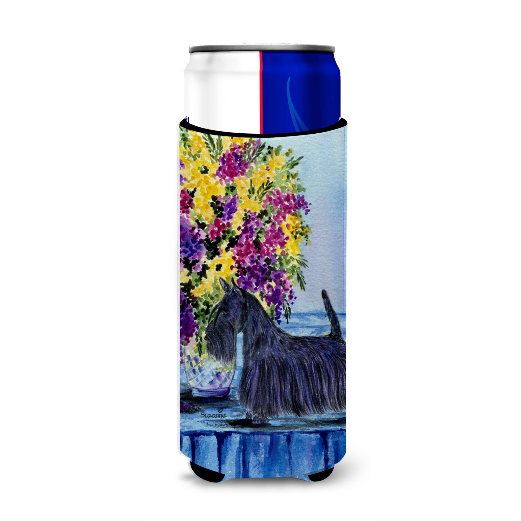 Scottish Terrier Ultra Beverage Insulators For Slim Cans Ss8309Muk