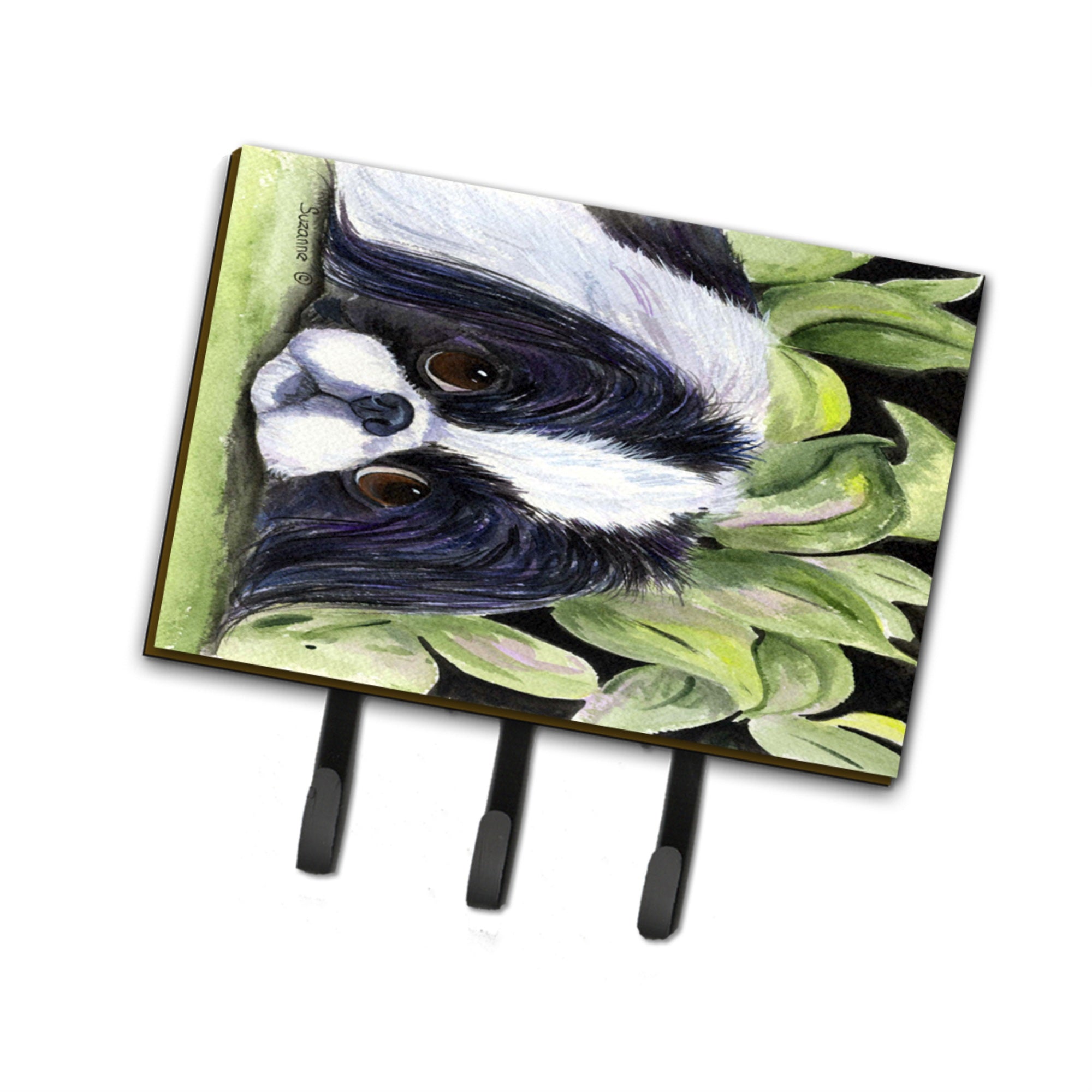 Caroline'S Treasures Ss8322Th68 Japanese Chin Leash Holder Or Key Hook, Large, Multicolor