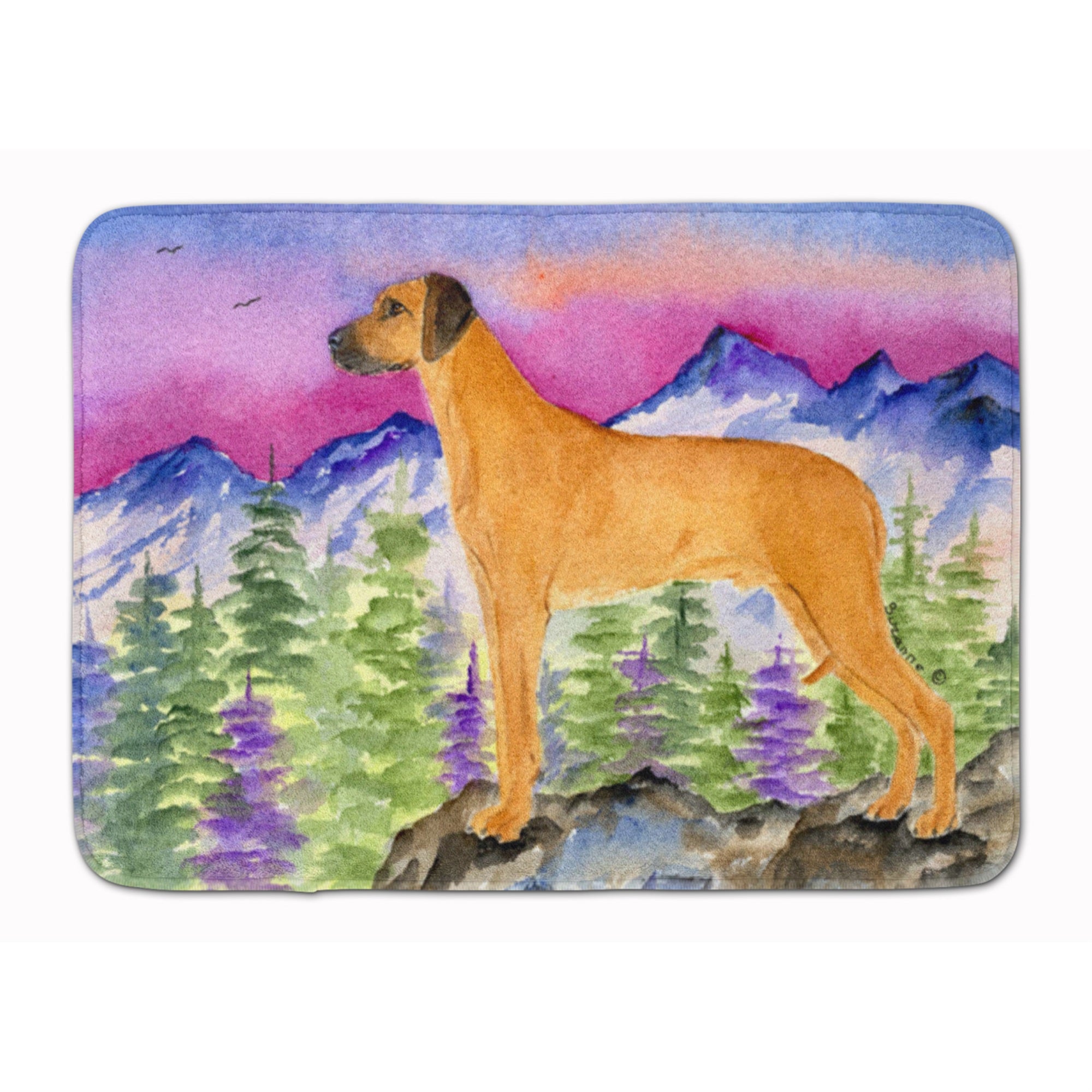 Caroline'S Treasures Rhodesian Ridgeback Floor Mat, 19 X 27, Multicolor