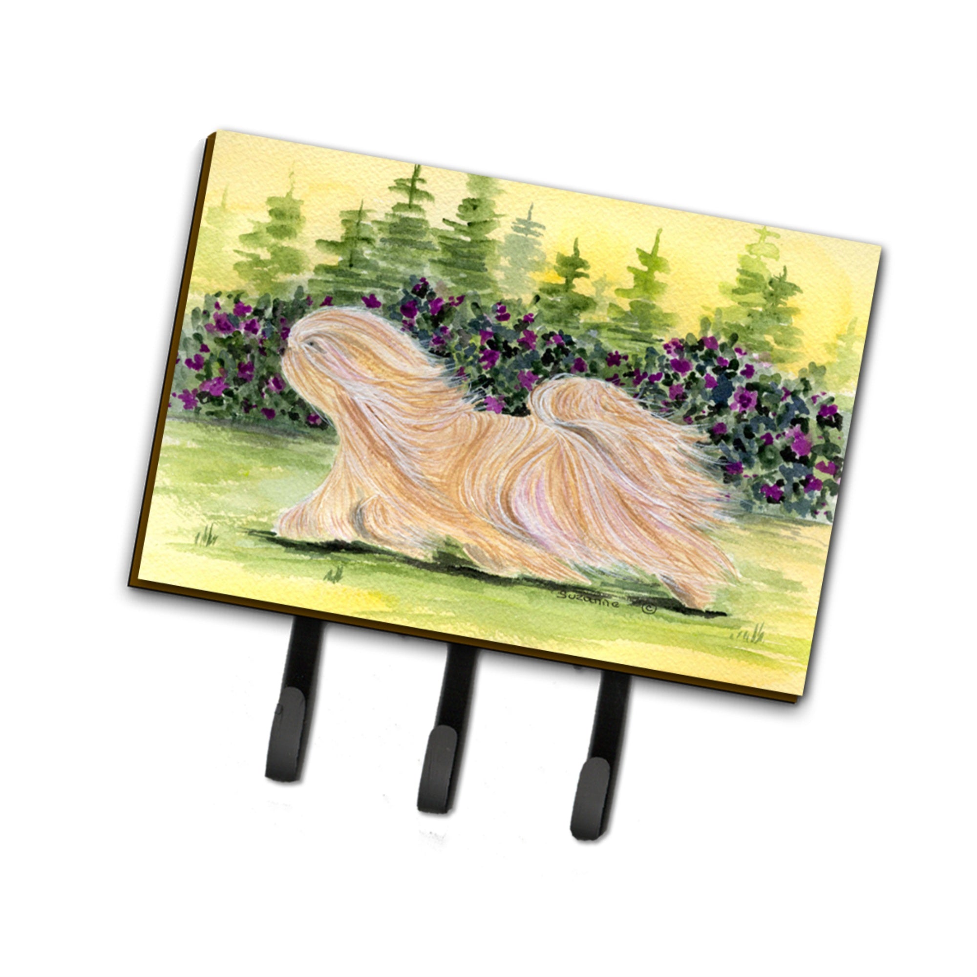 Caroline'S Treasures Ss8328Th68 Lhasa Apso Leash Holder Or Key Hook, Large, Multicolor