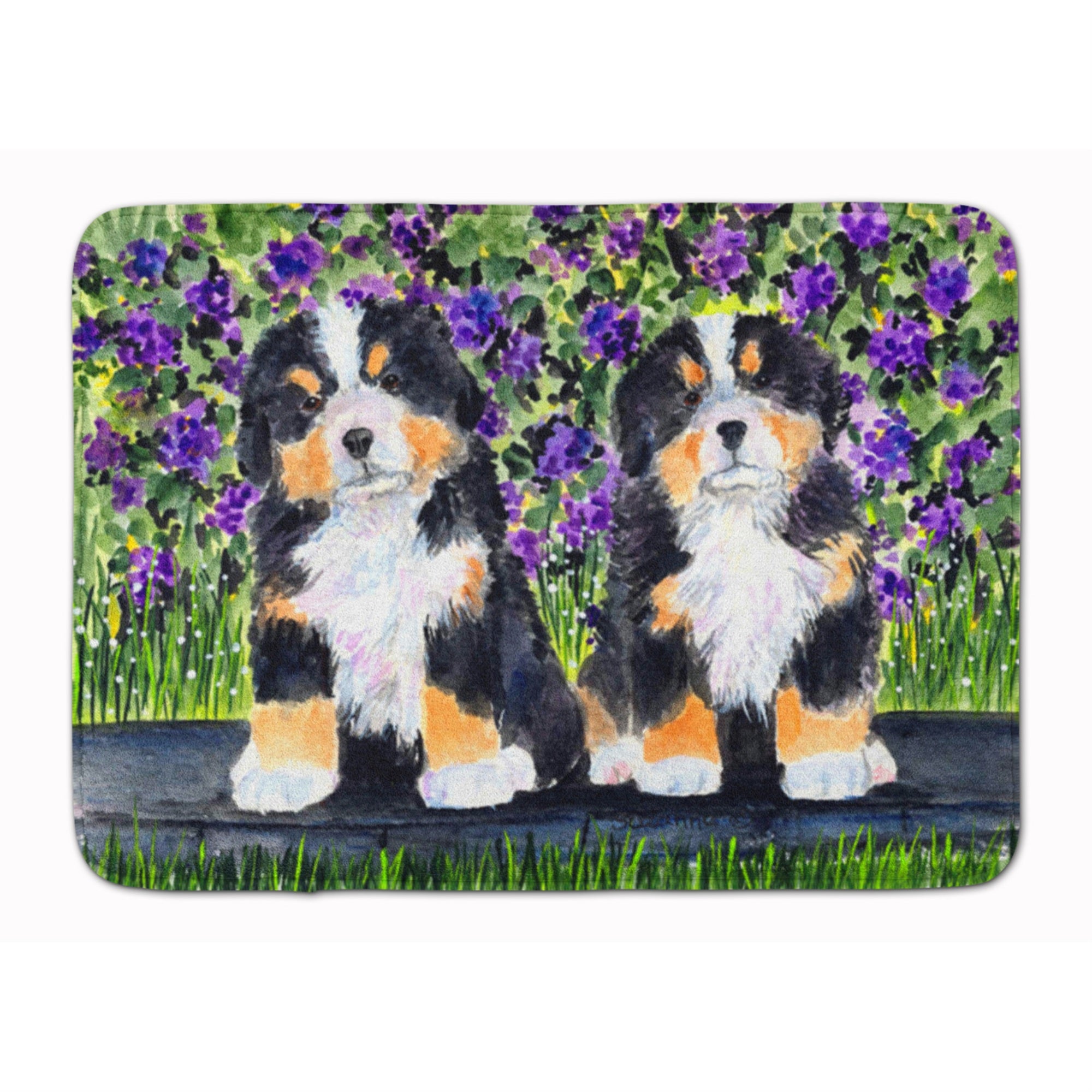 Caroline'S Treasures Bernese Mountain Dog Floor Mat, 19 X 27, Multicolor