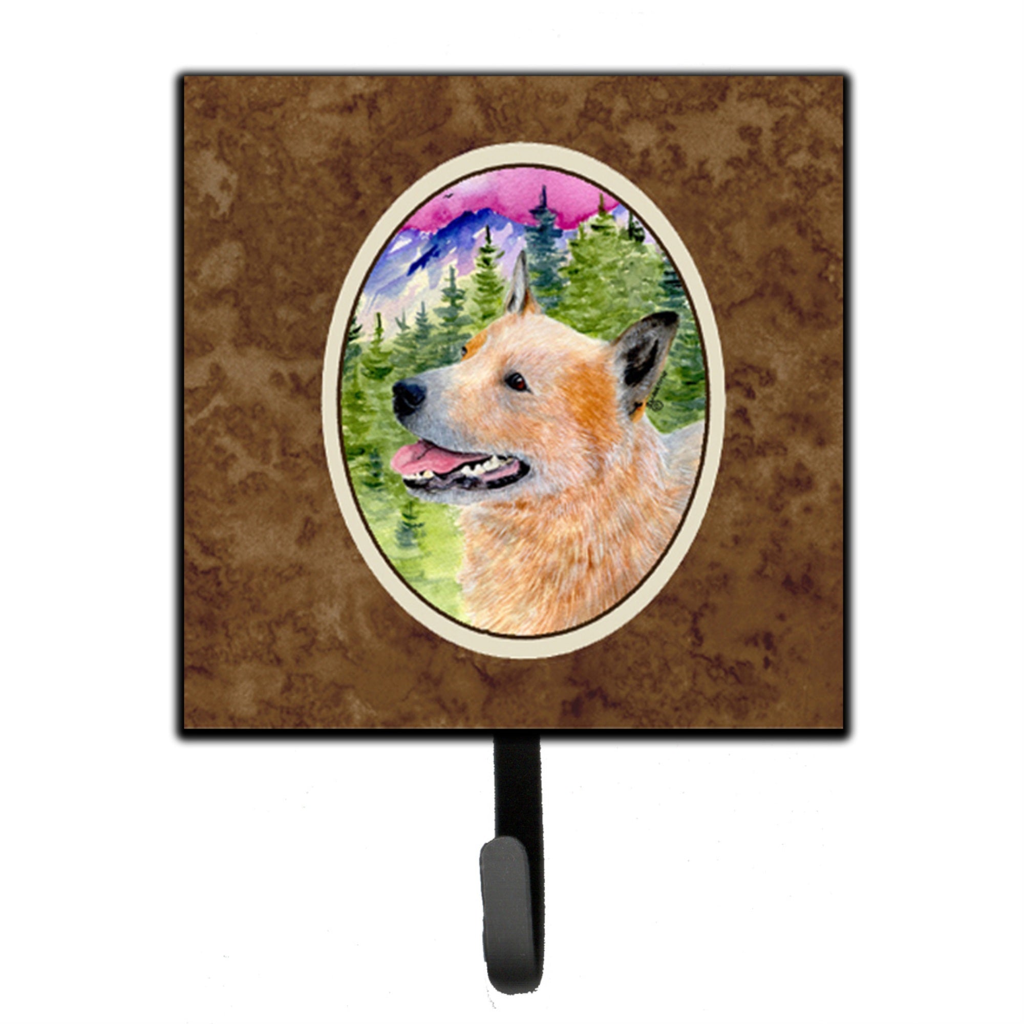 Caroline'S Treasures Ss8335Sh4 Australian Cattle Dog Leash Holder Or Key Hook, Small, Multicolor
