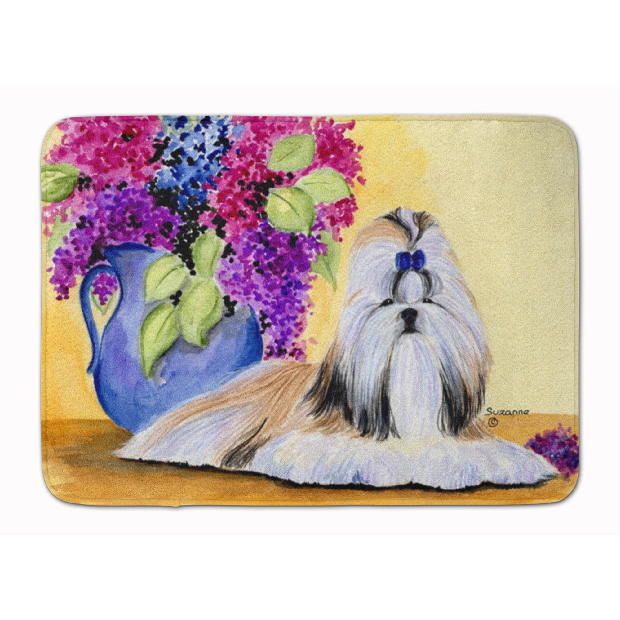 Caroline'S Treasures Shih Tzu Floor Mat, 19 X 27, Multicolor