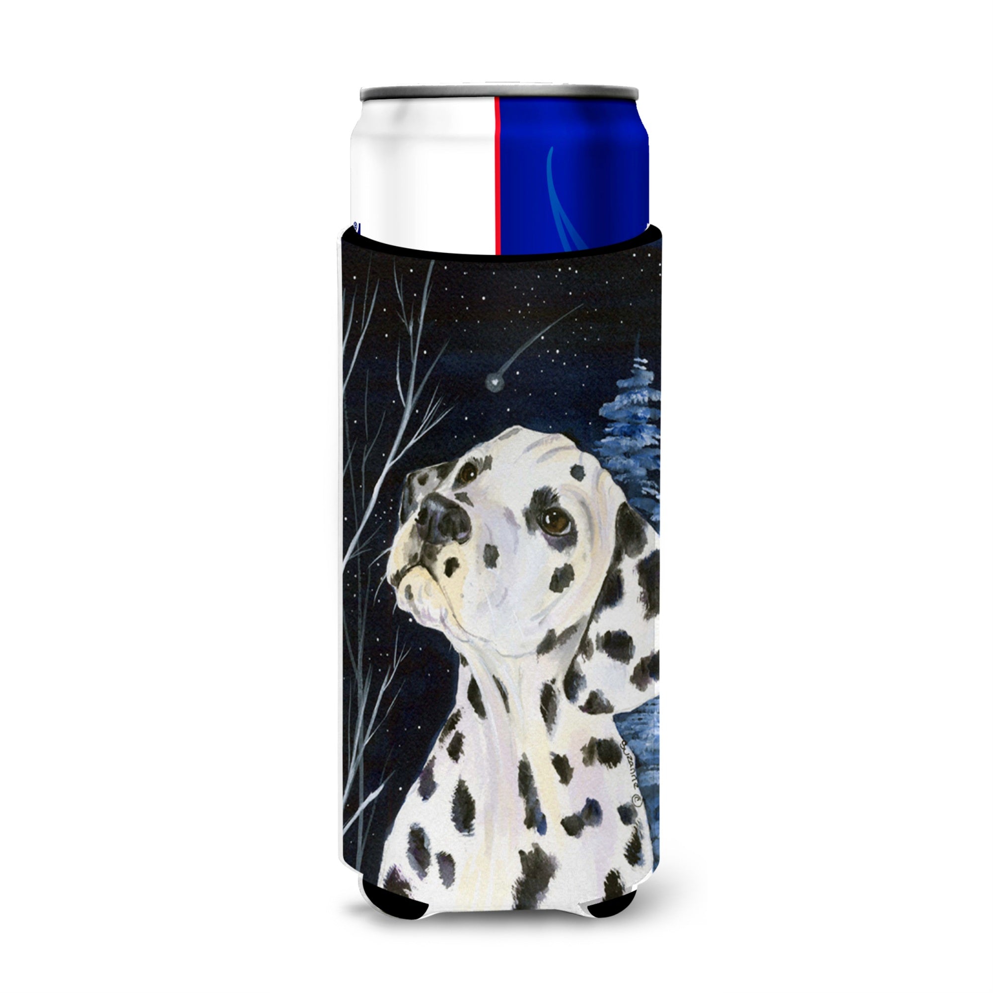 Starry Night Dalmatian Ultra Beverage Insulators For Slim Cans Ss8370Muk