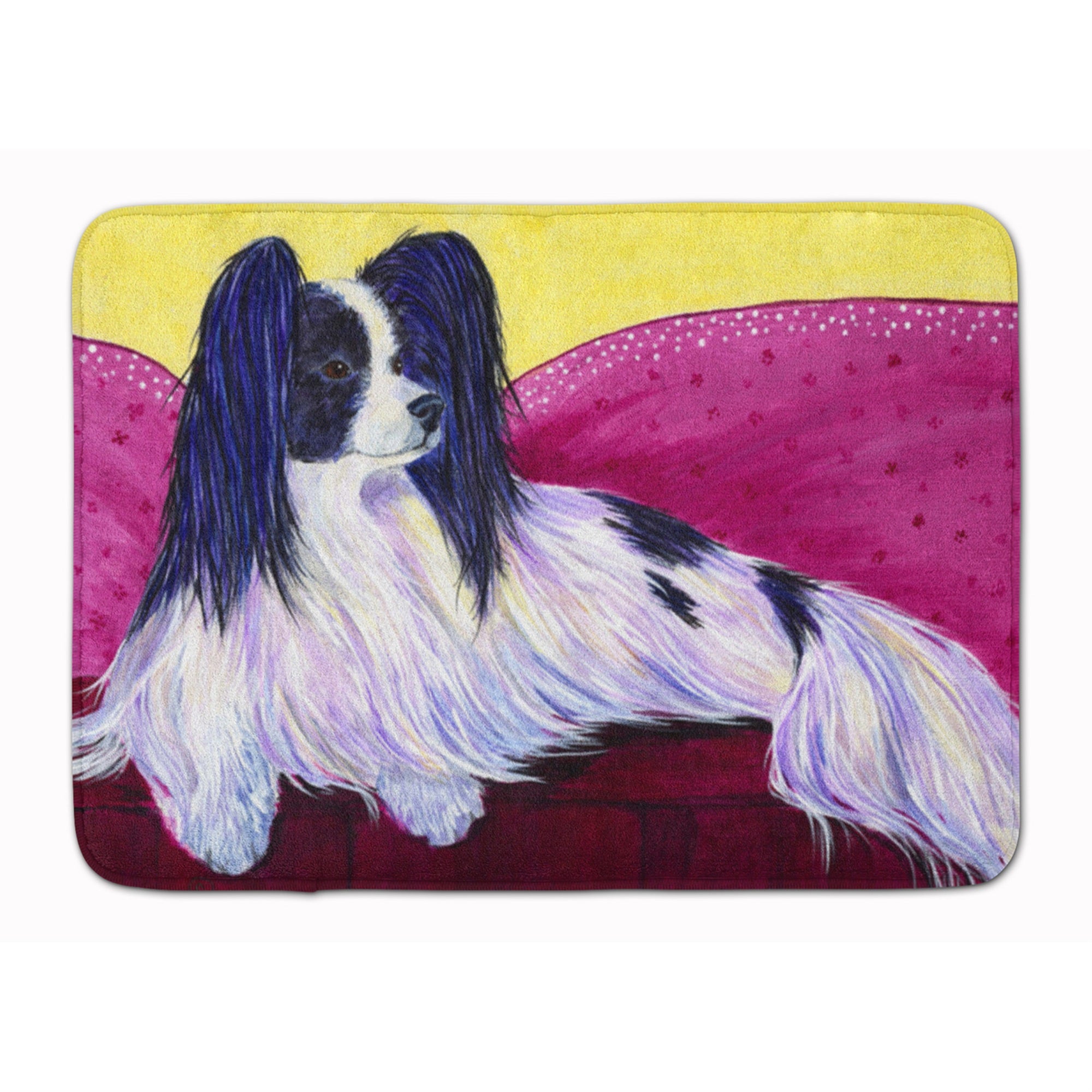 Caroline'S Treasures Papillon Floor Mat, 19 X 27, Multicolor