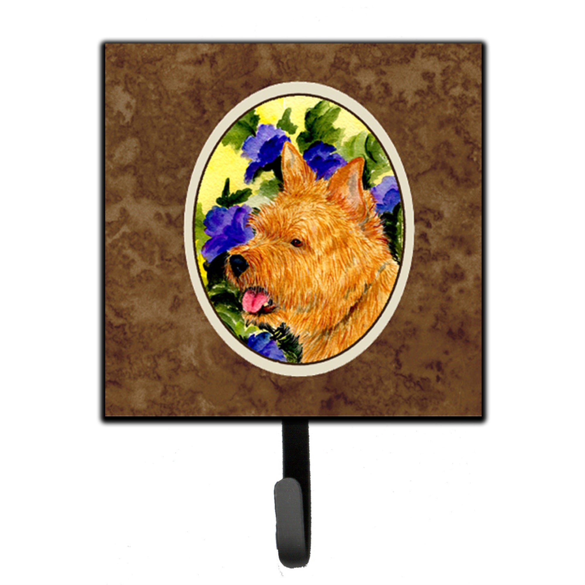 Caroline'S Treasures Ss8421Sh4 Norwich Terrier Leash Holder Or Key Hook, Small, Multicolor