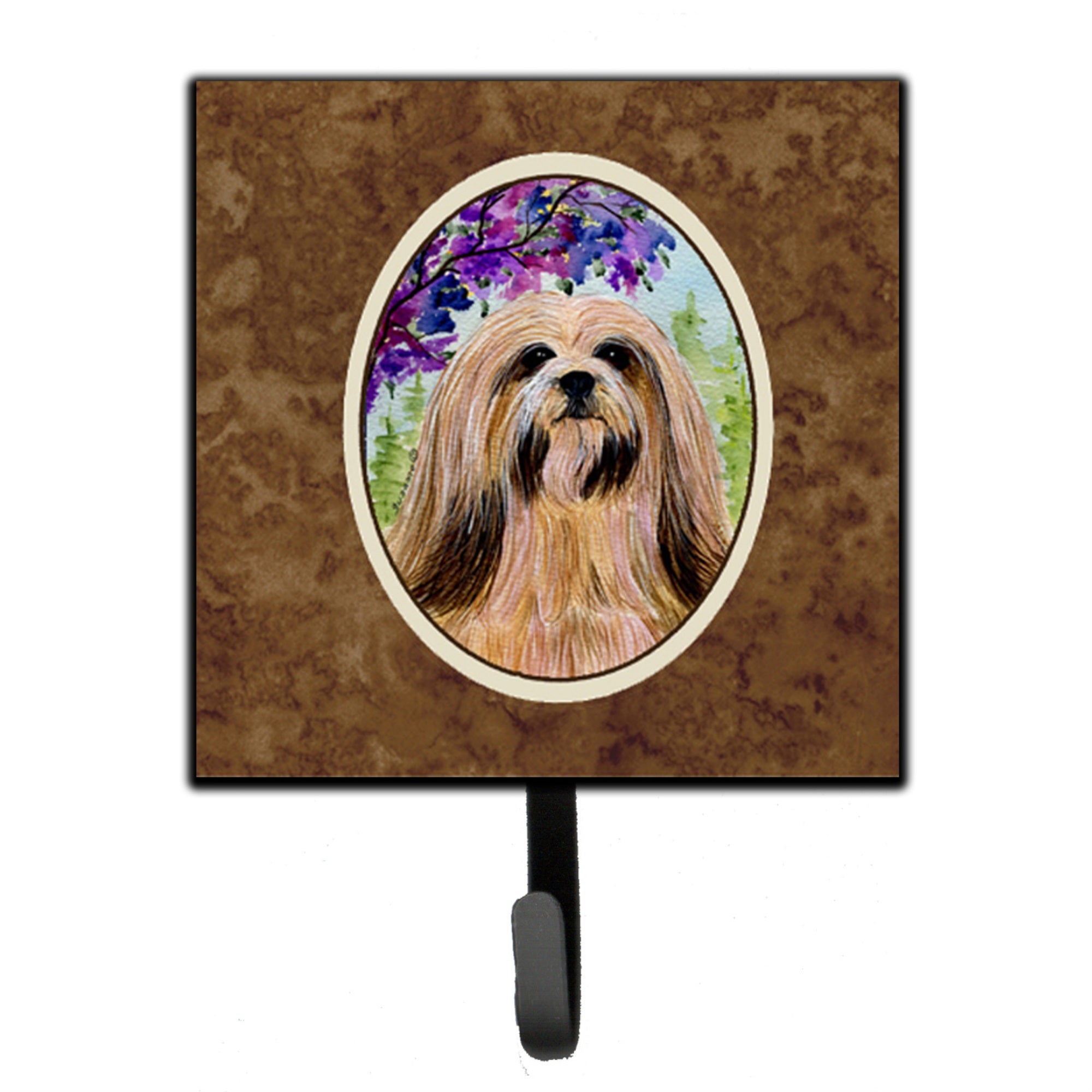 Caroline'S Treasures Ss8436Sh4 Lhasa Apso Leash Holder Or Key Hook, Small, Multicolor