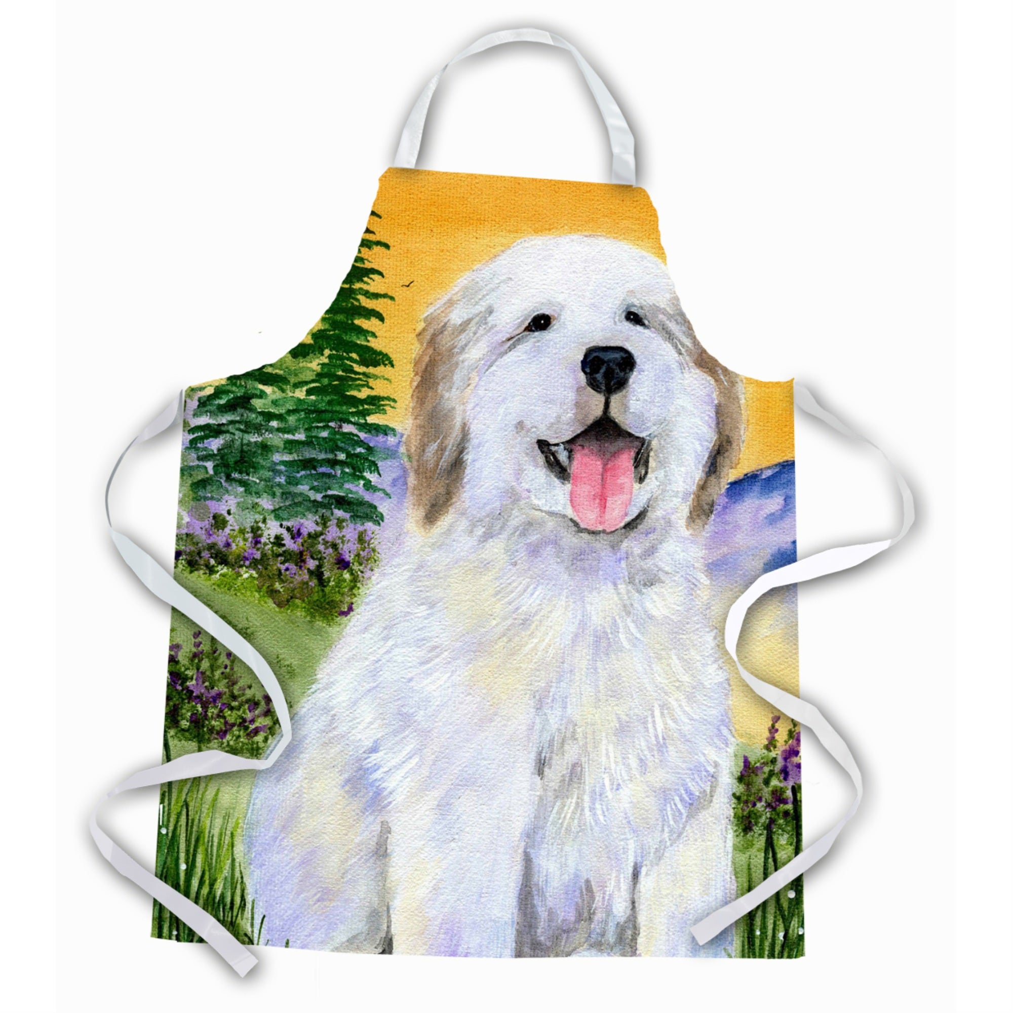 Caroline'S Treasures Ss8469Apron Great Pyrenees Apron, Large, Multicolor