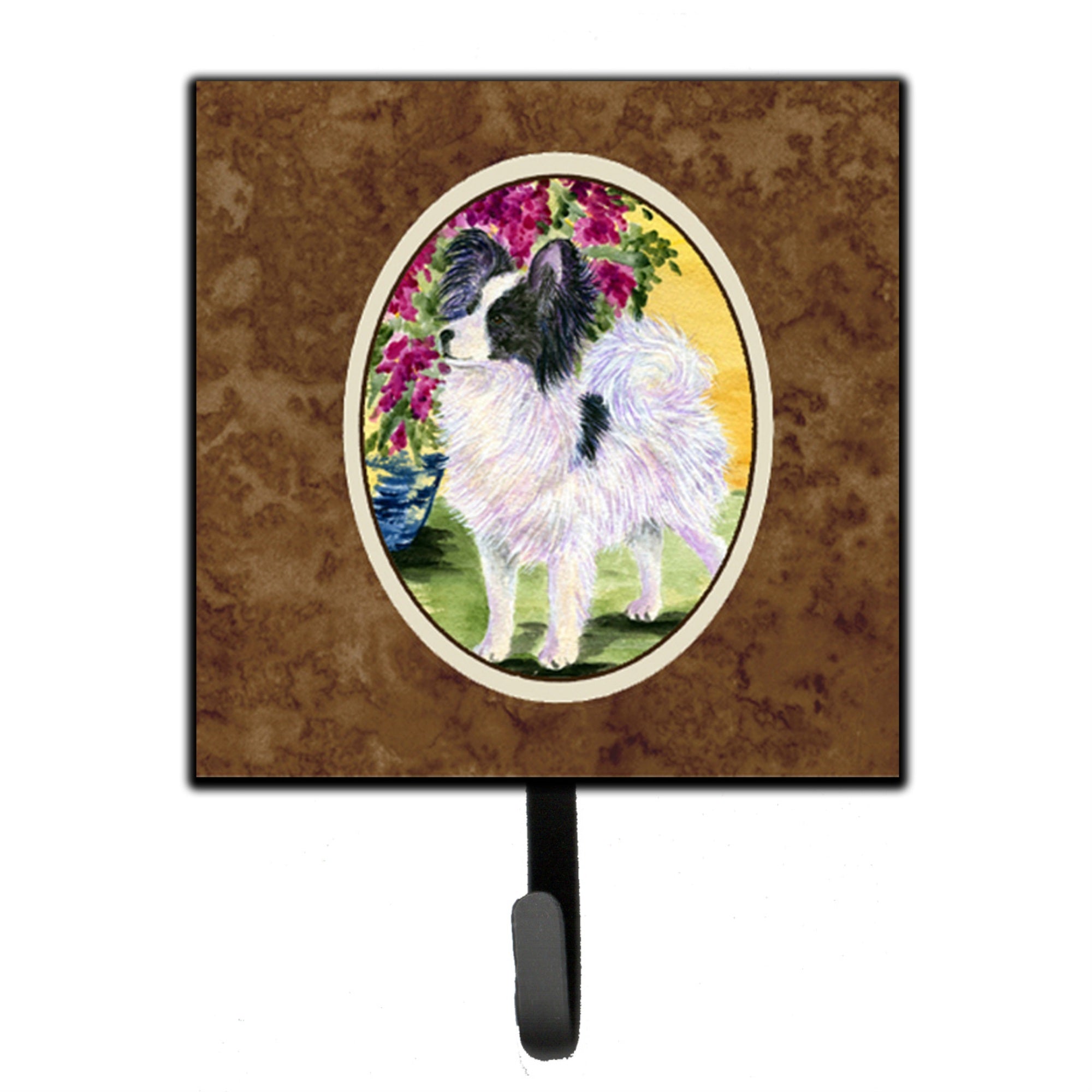 Caroline'S Treasures Ss8477Sh4 Papillion Leash Holder Or Key Hook, Small, Multicolor