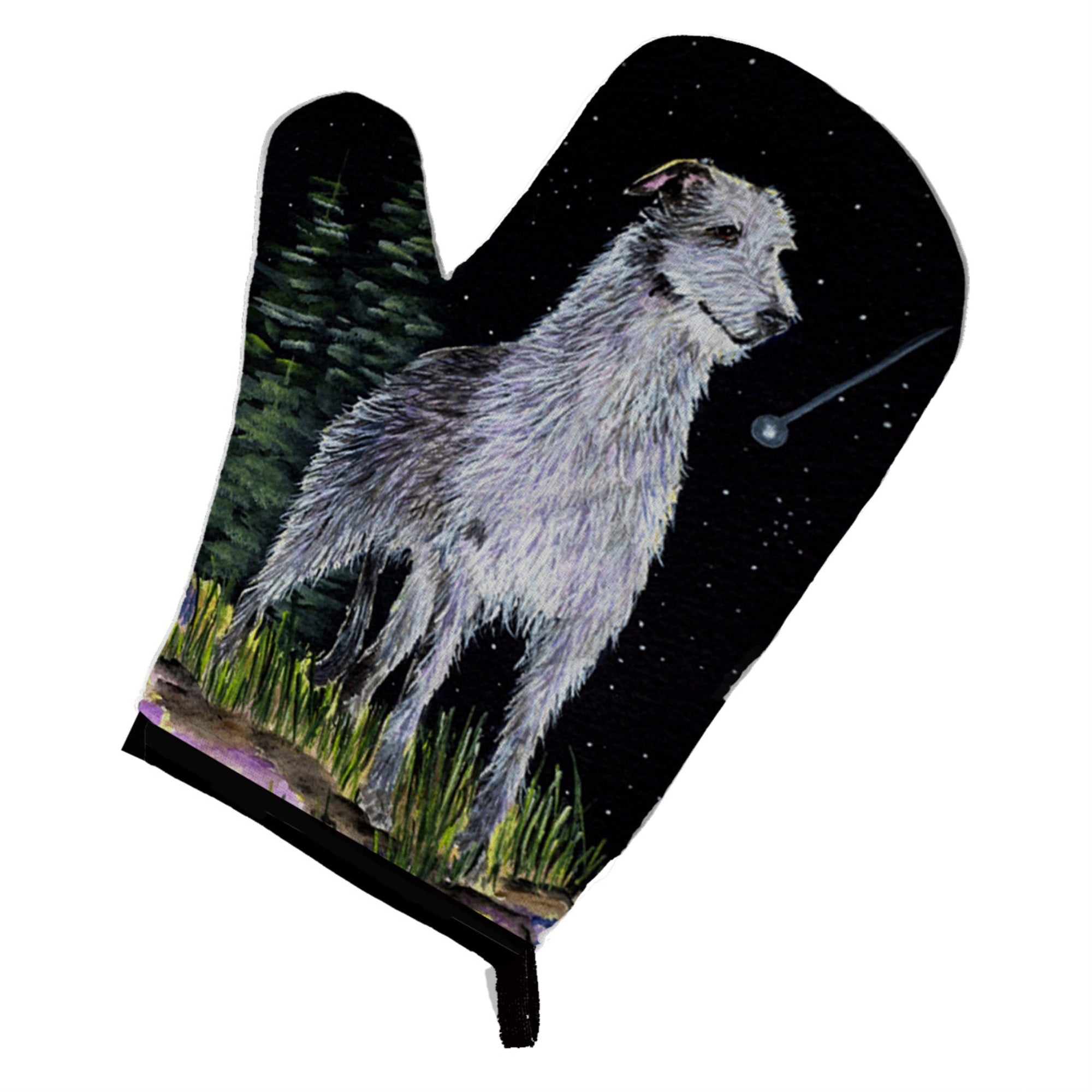 Caroline'S Treasures Ss8493Ovmt Starry Night Scottish Deerhound Oven Mitt, 12 By 8.5, Multicolor