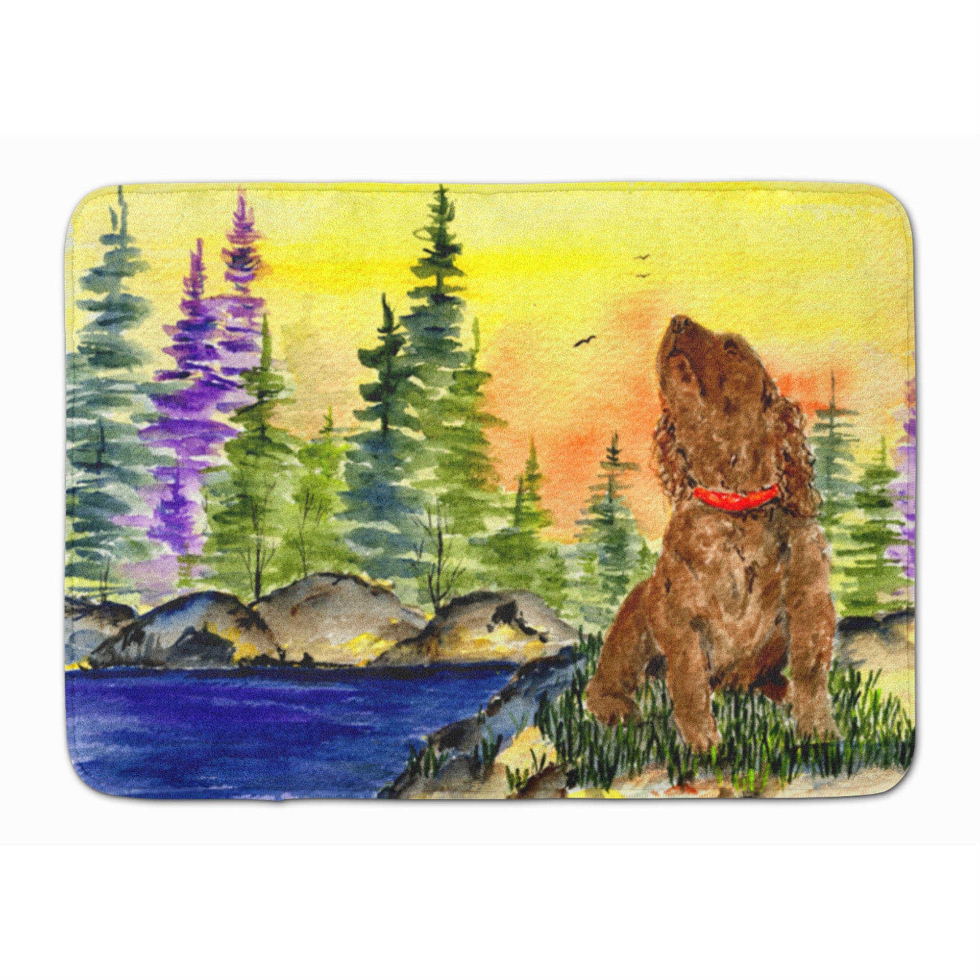 Caroline'S Treasures American Water Spaniel Floor Mat, 19 X 27, Multicolor