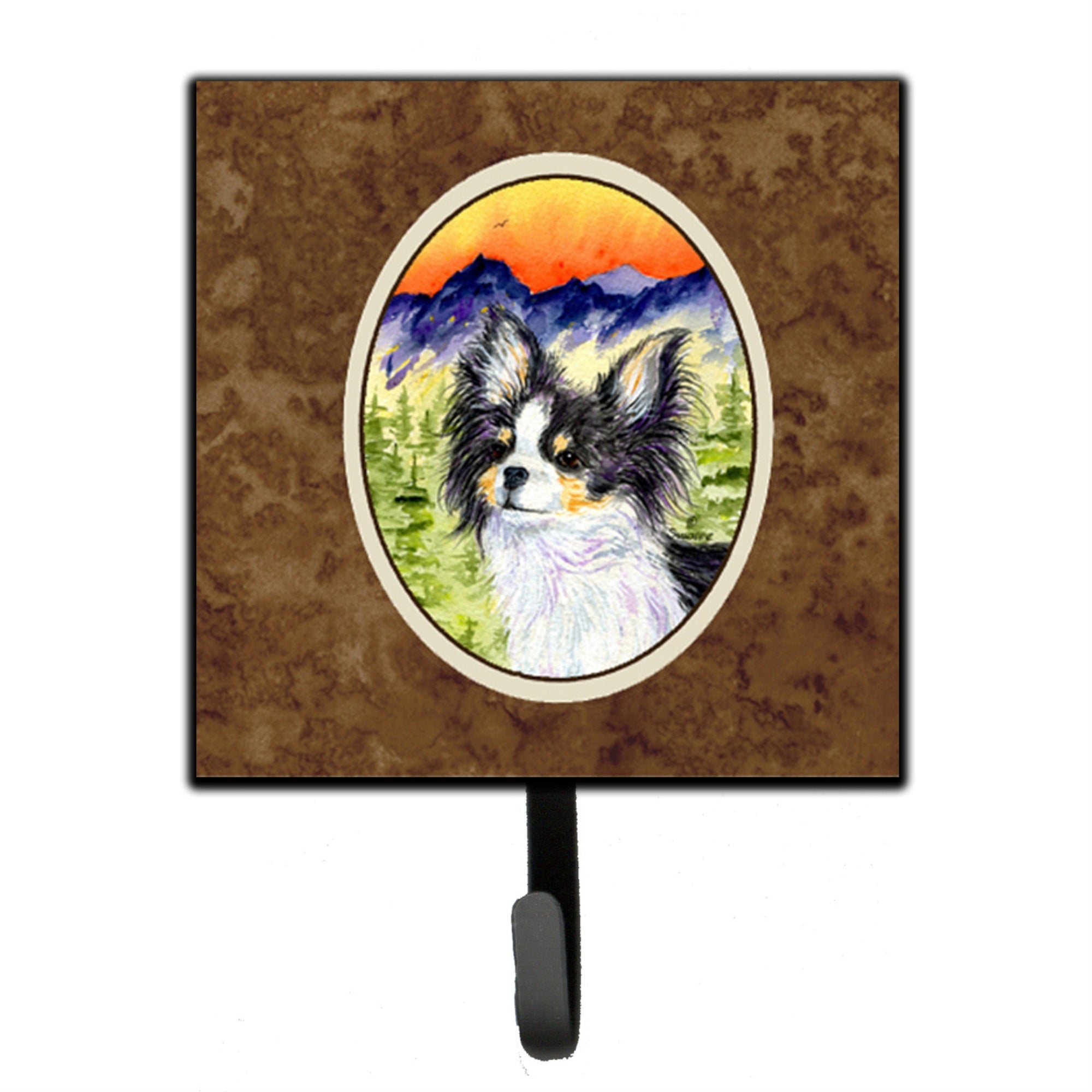Caroline'S Treasures Ss8517Sh4 Chihuahua Leash Holder Or Key Hook, Small, Multicolor