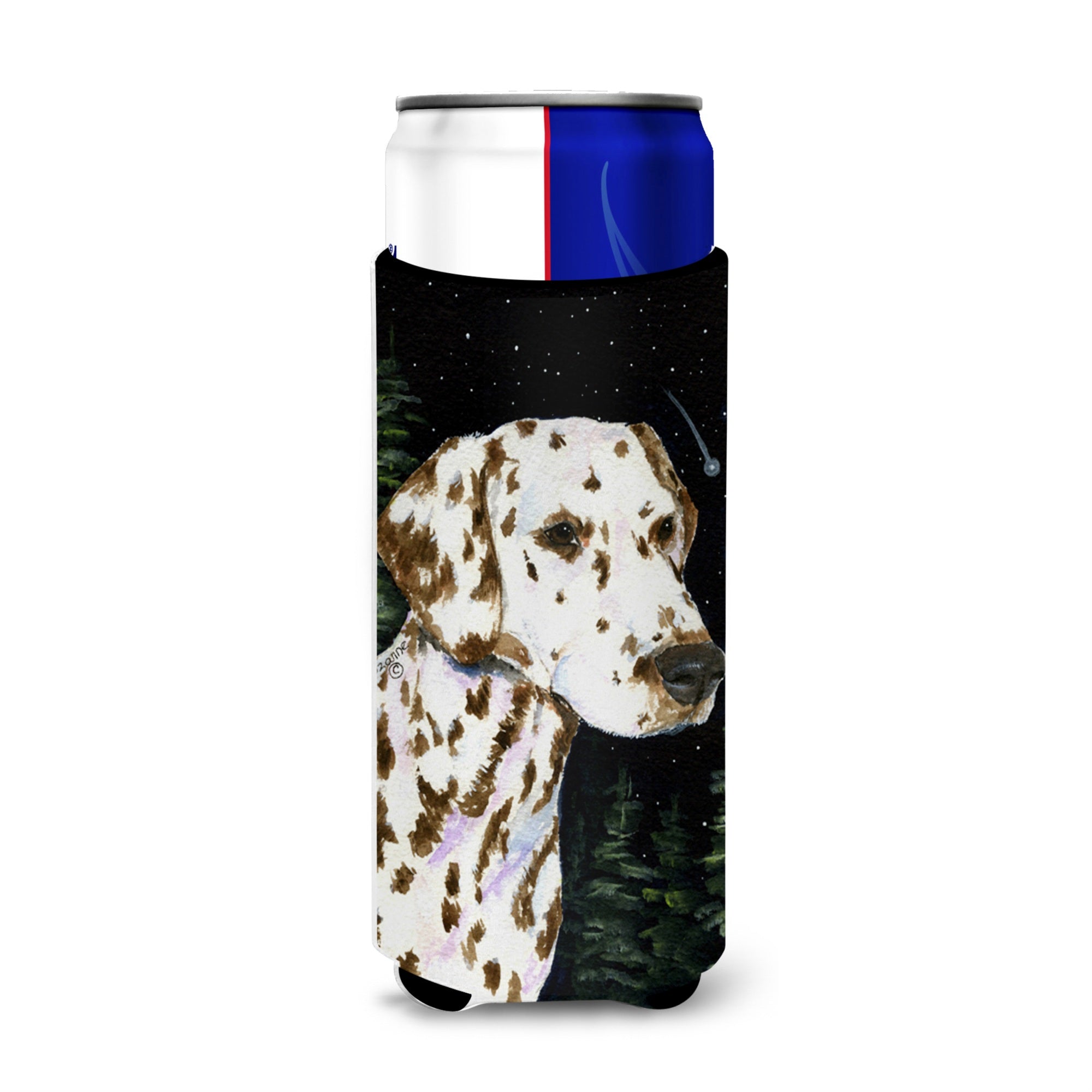 Starry Night Dalmatian Ultra Beverage Insulators For Slim Cans Ss8518Muk